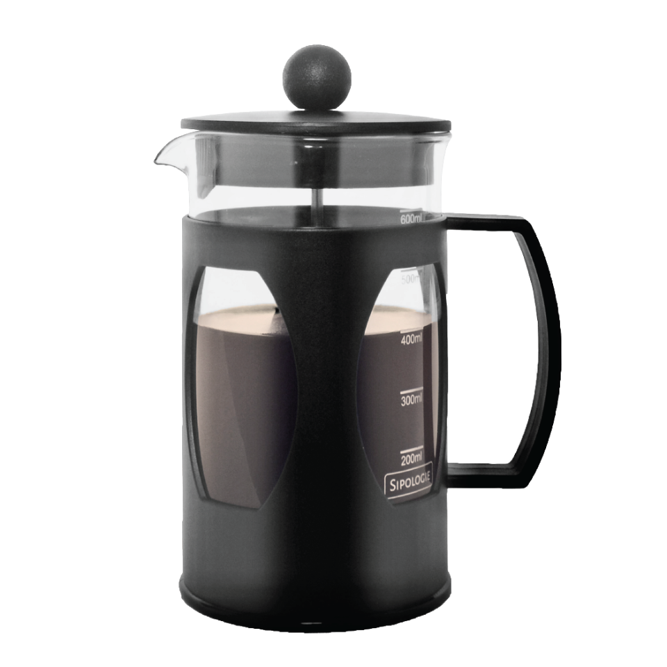 Classic French Press Coffee Maker - 600ml