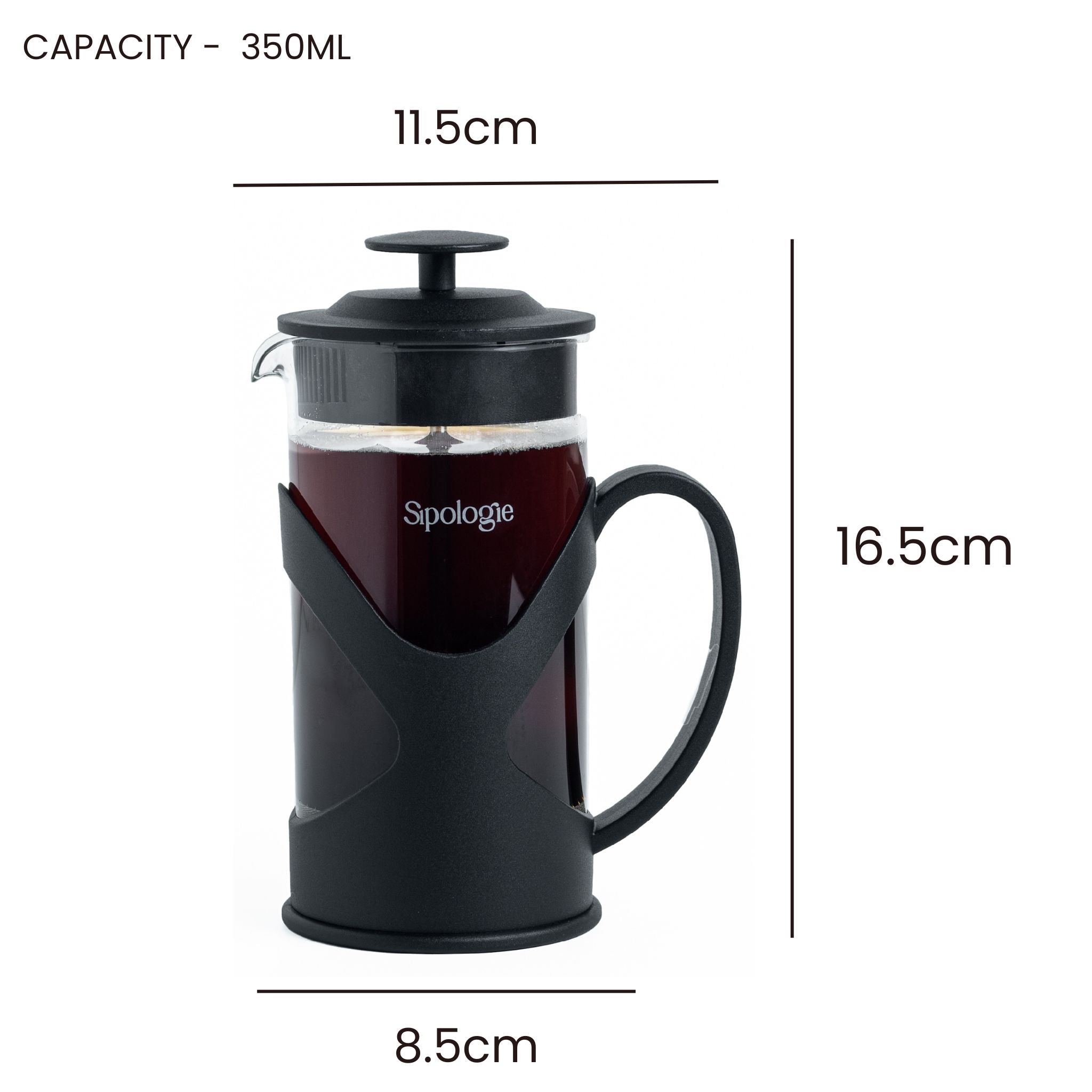 Classic French Press Coffee Maker - 350ml