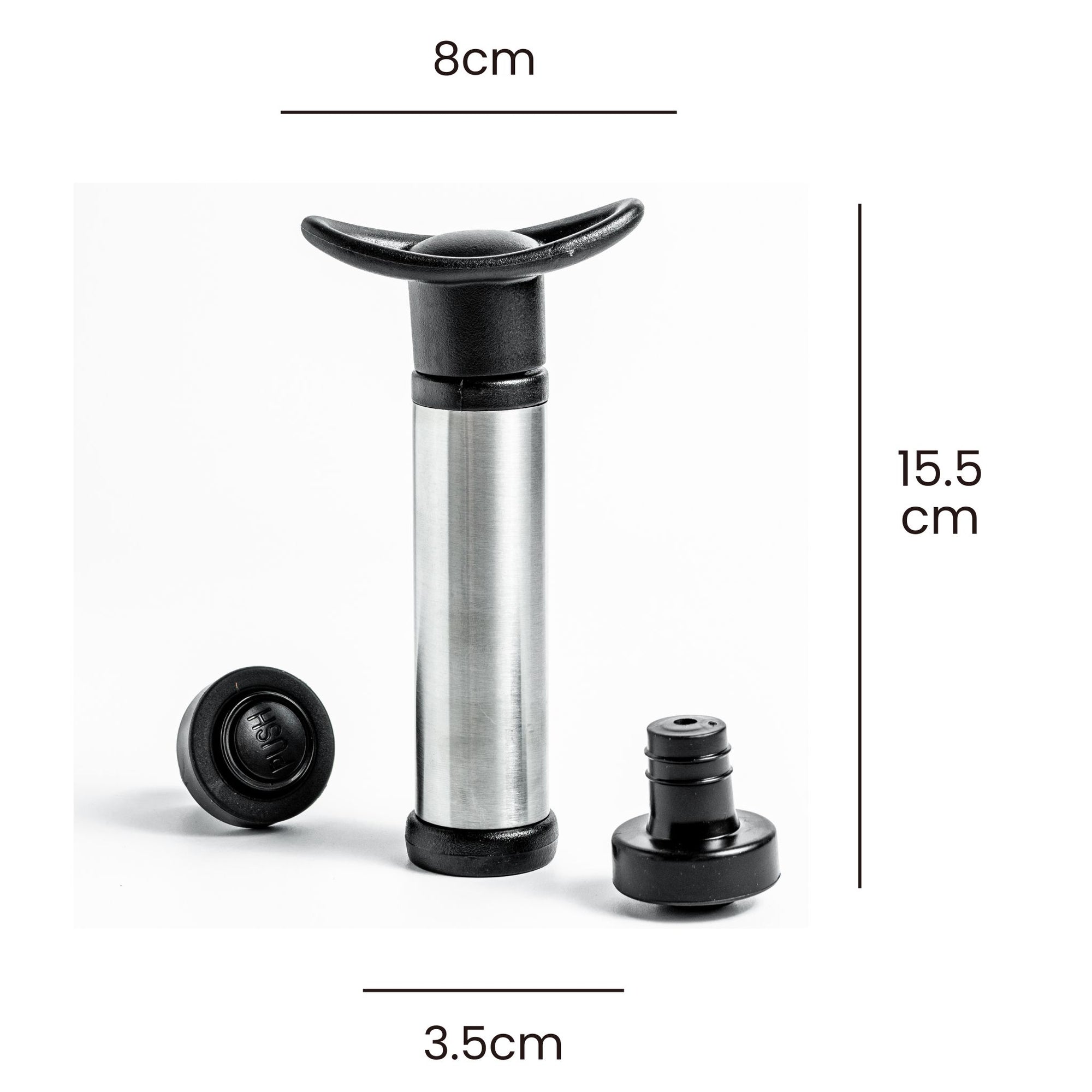 Sipologie Wine Vacuum Pump and Stopper