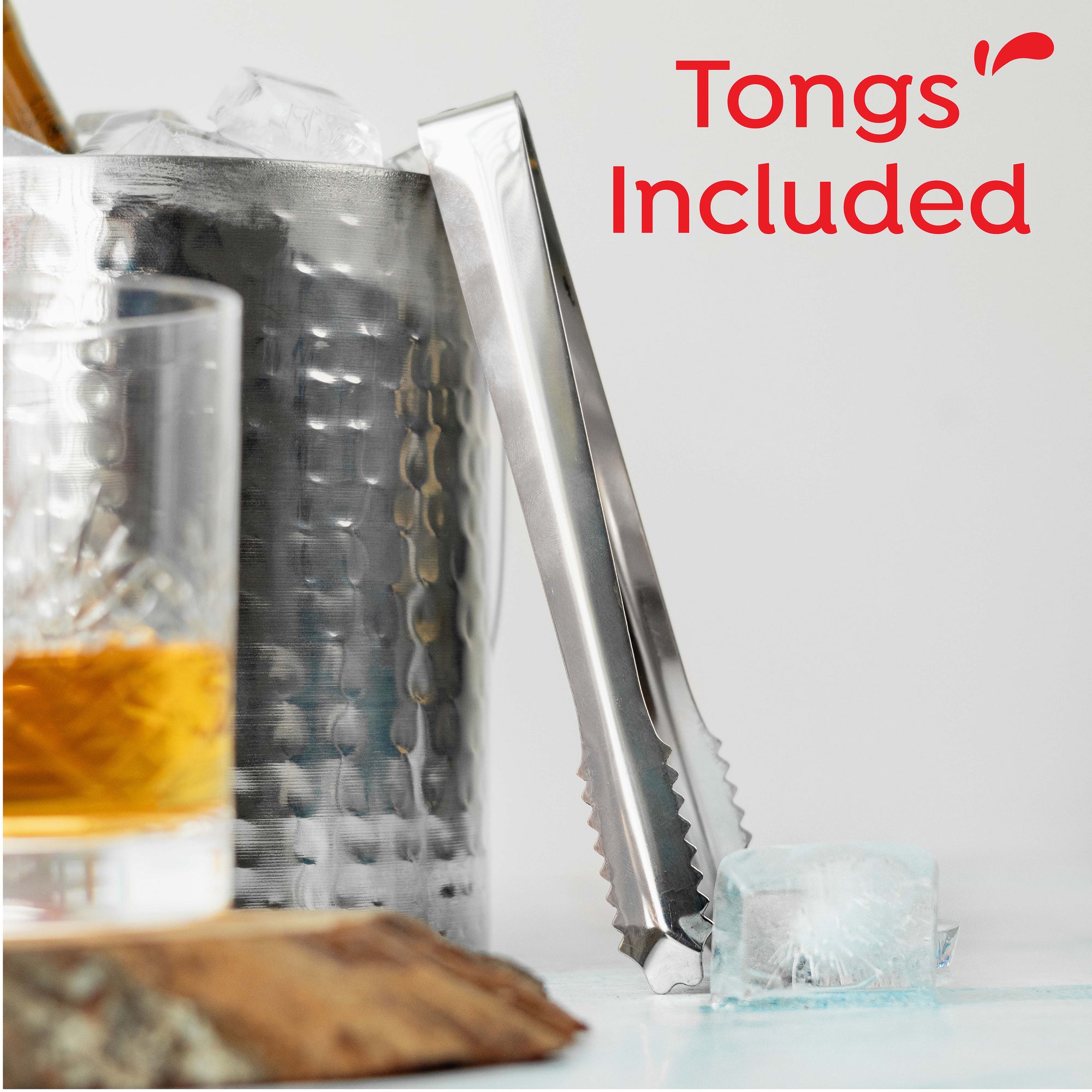 Hammered Ice Bucket - 1.5 Litre