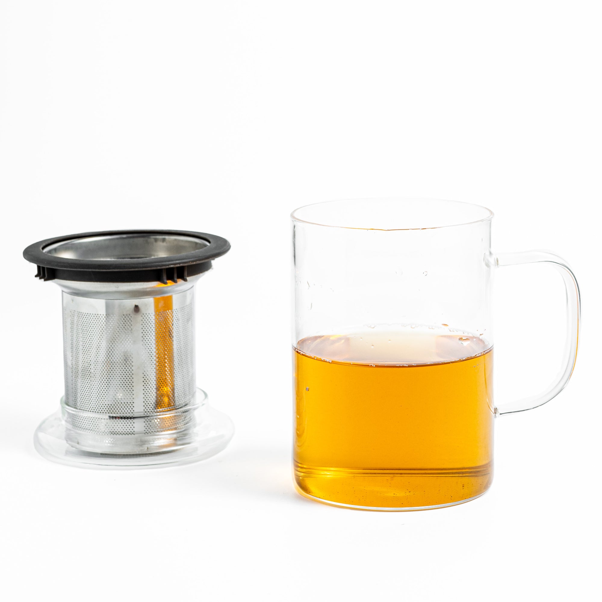 Inspire Glass Tea Mug with Infuser - 350ml