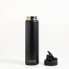 HydraFlow Insulated Bottle, Black - 720ml