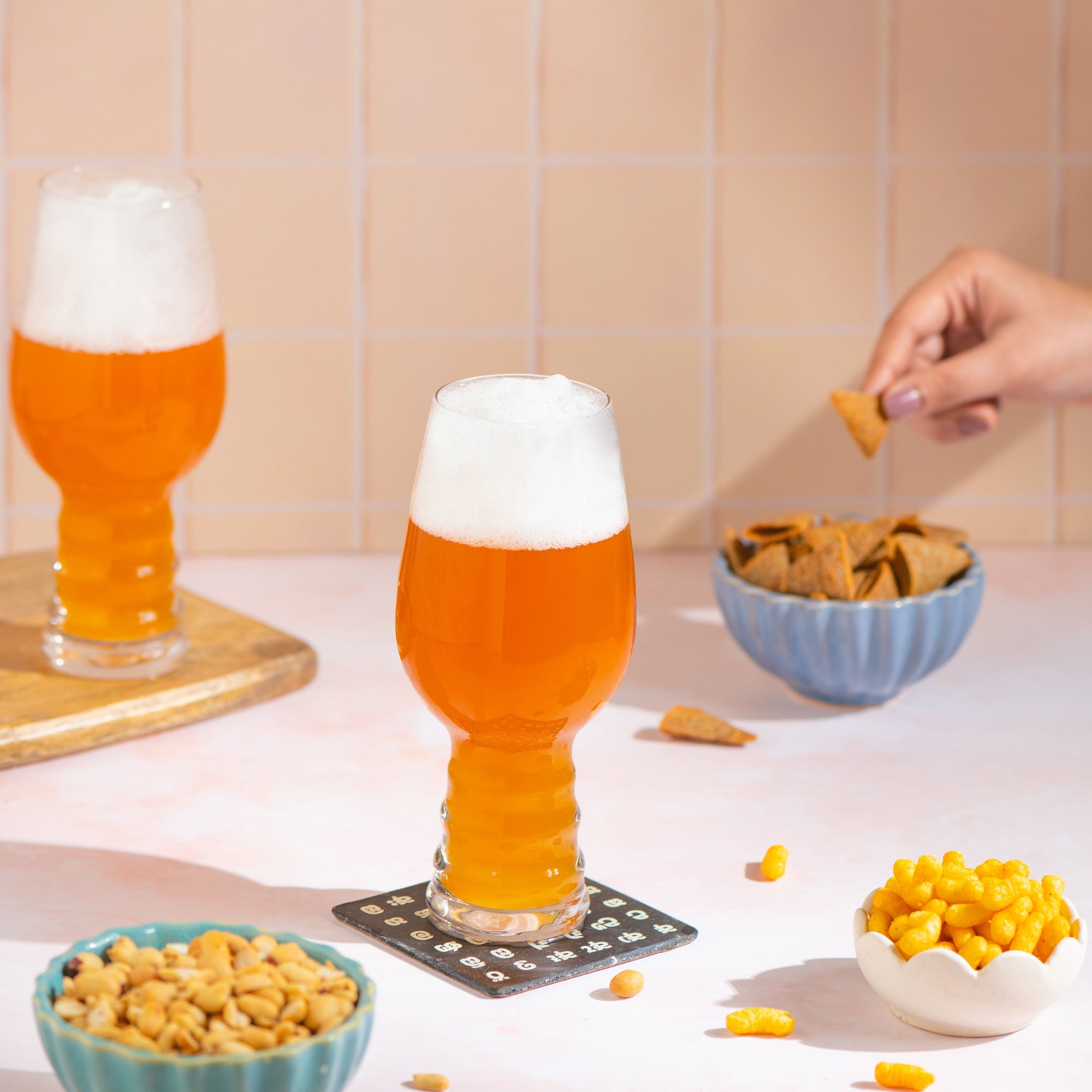 Craft IPA Beer Glass - Set Of 2, 410ml