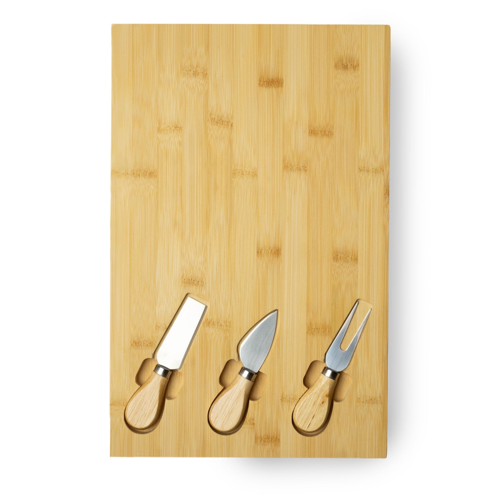 Epicure Cheese Board with 3 Cheese Knives