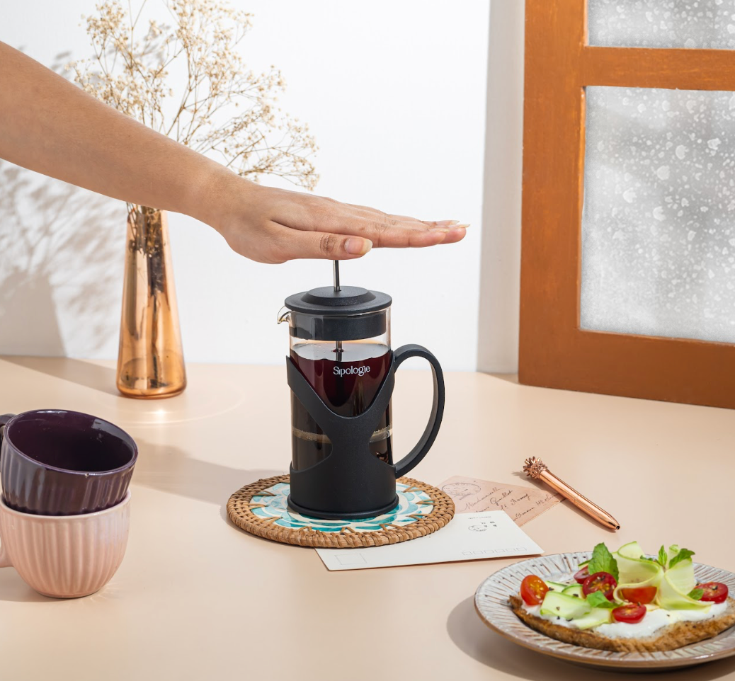 Classic French Press Coffee Maker - 350ml