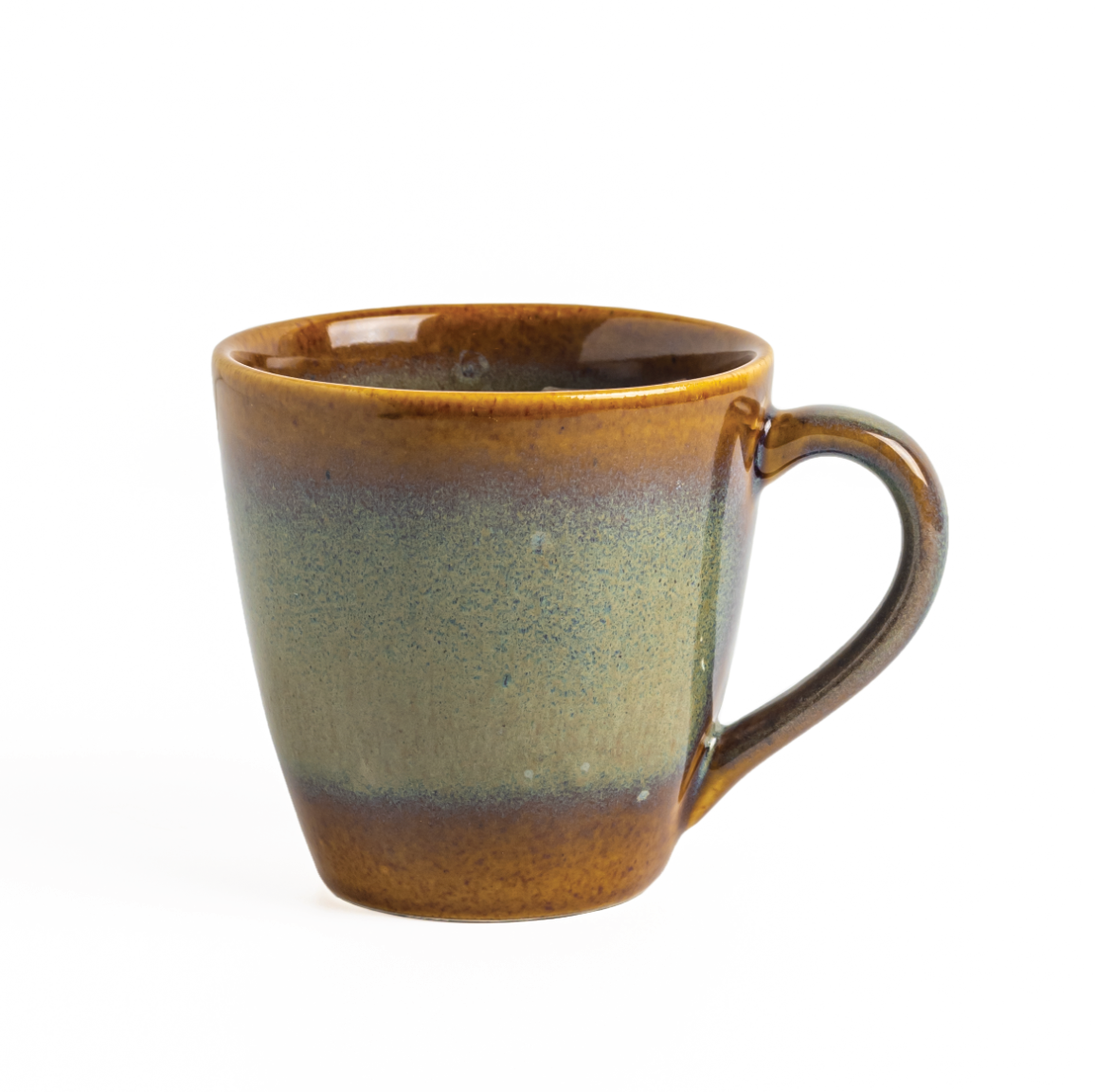 Artisan Ceramic Coffee Mug 280ml - Autumn Horizon ( Set of 2 )