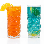 Tiki Tropical Cocktail Glass - Set Of 2
