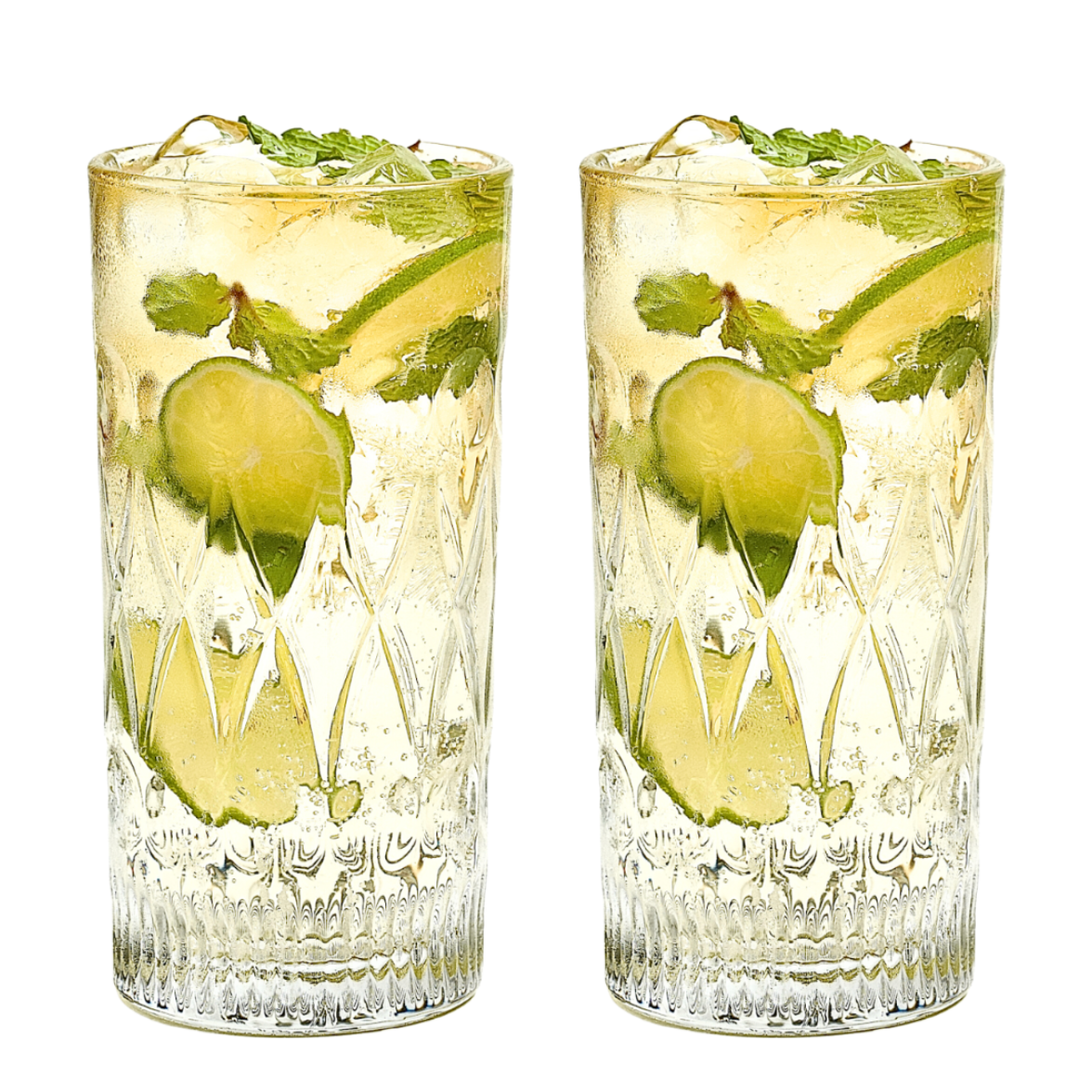 Sipologie Collins Highball Glass, 300ml - Set of 2 (Weave)