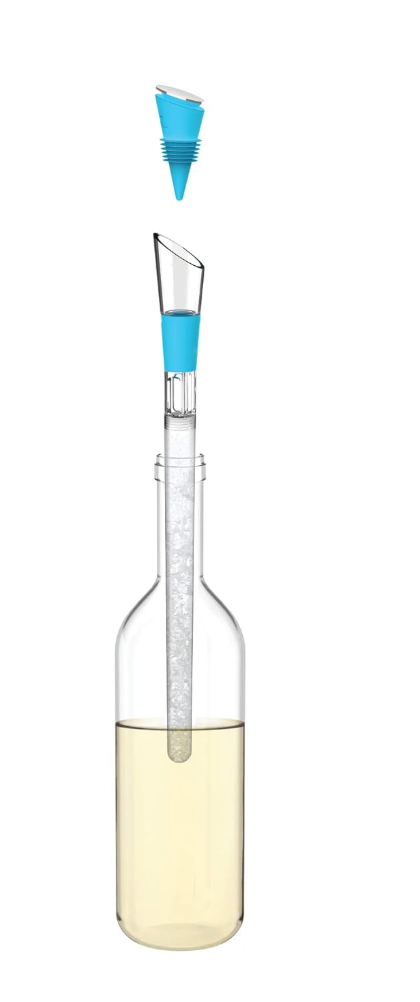 HOST CHILL Cooling Wine Pour Spout - Blue