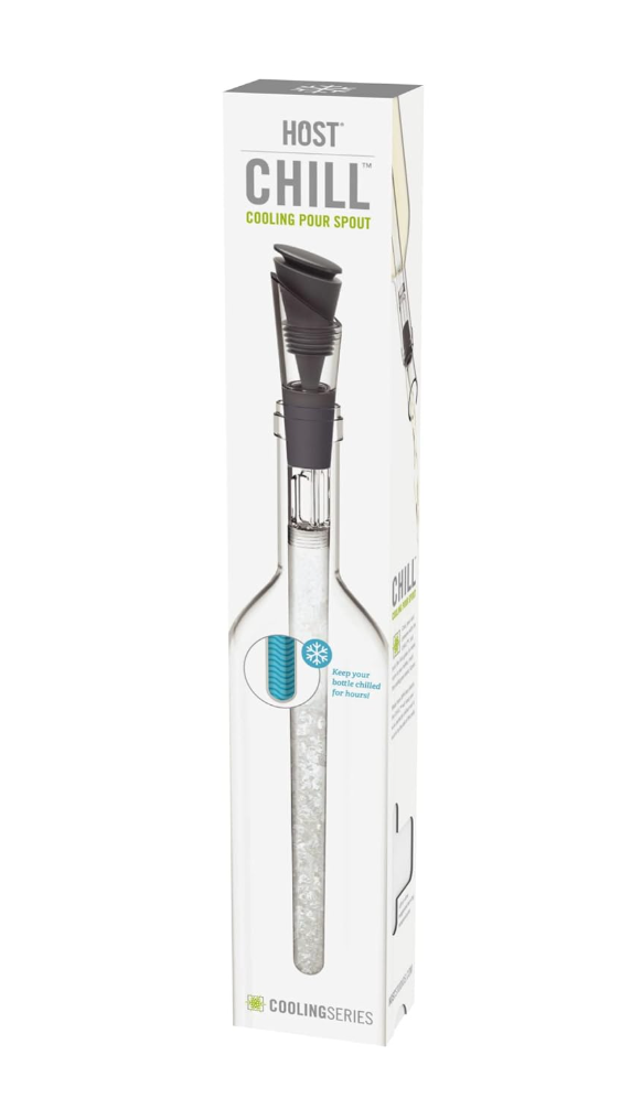 HOST CHILL Cooling Wine Pour Spout - Grey