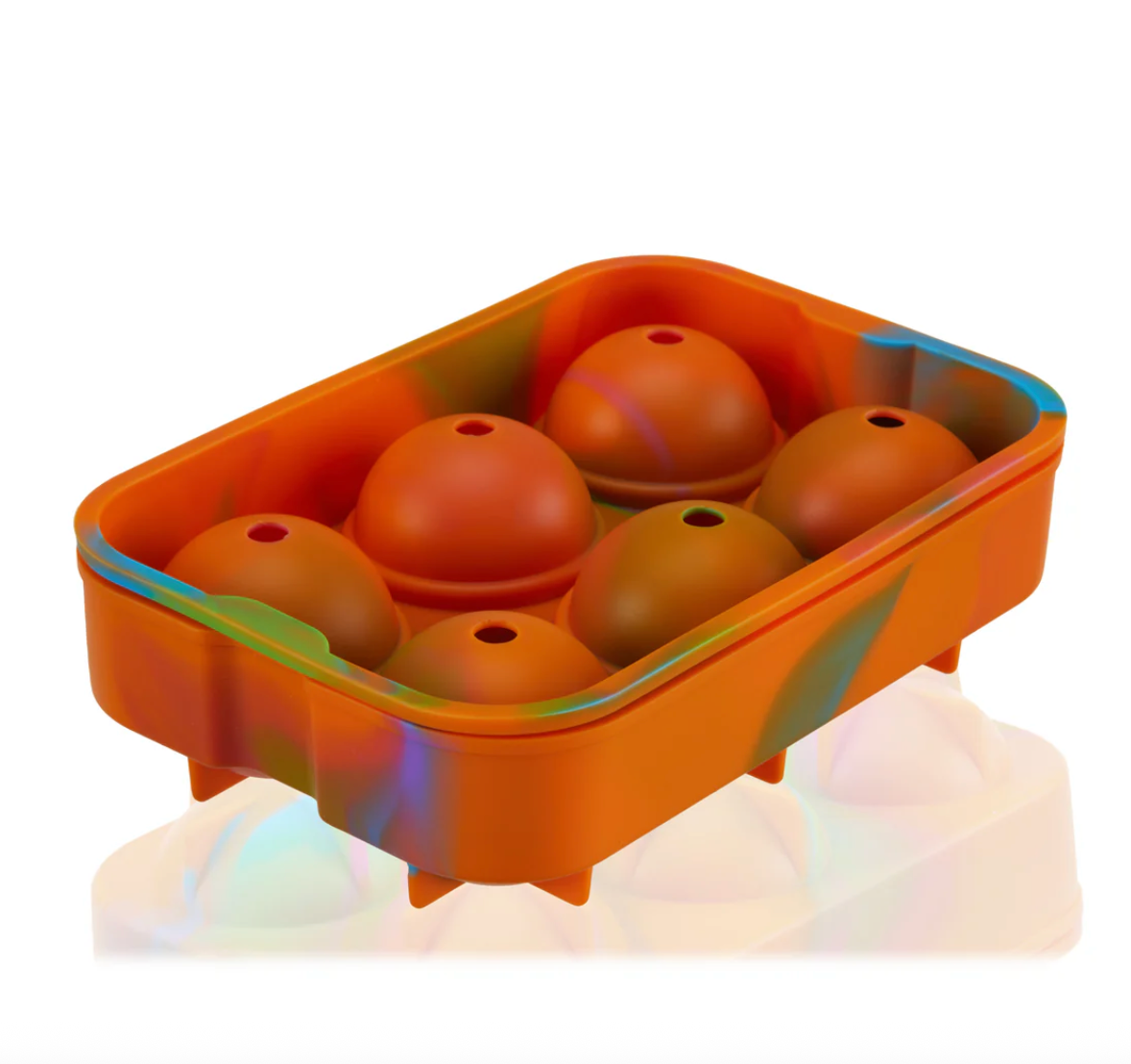 HOST Sphere Ice Cube Tray (6ct) - Coloured Marble