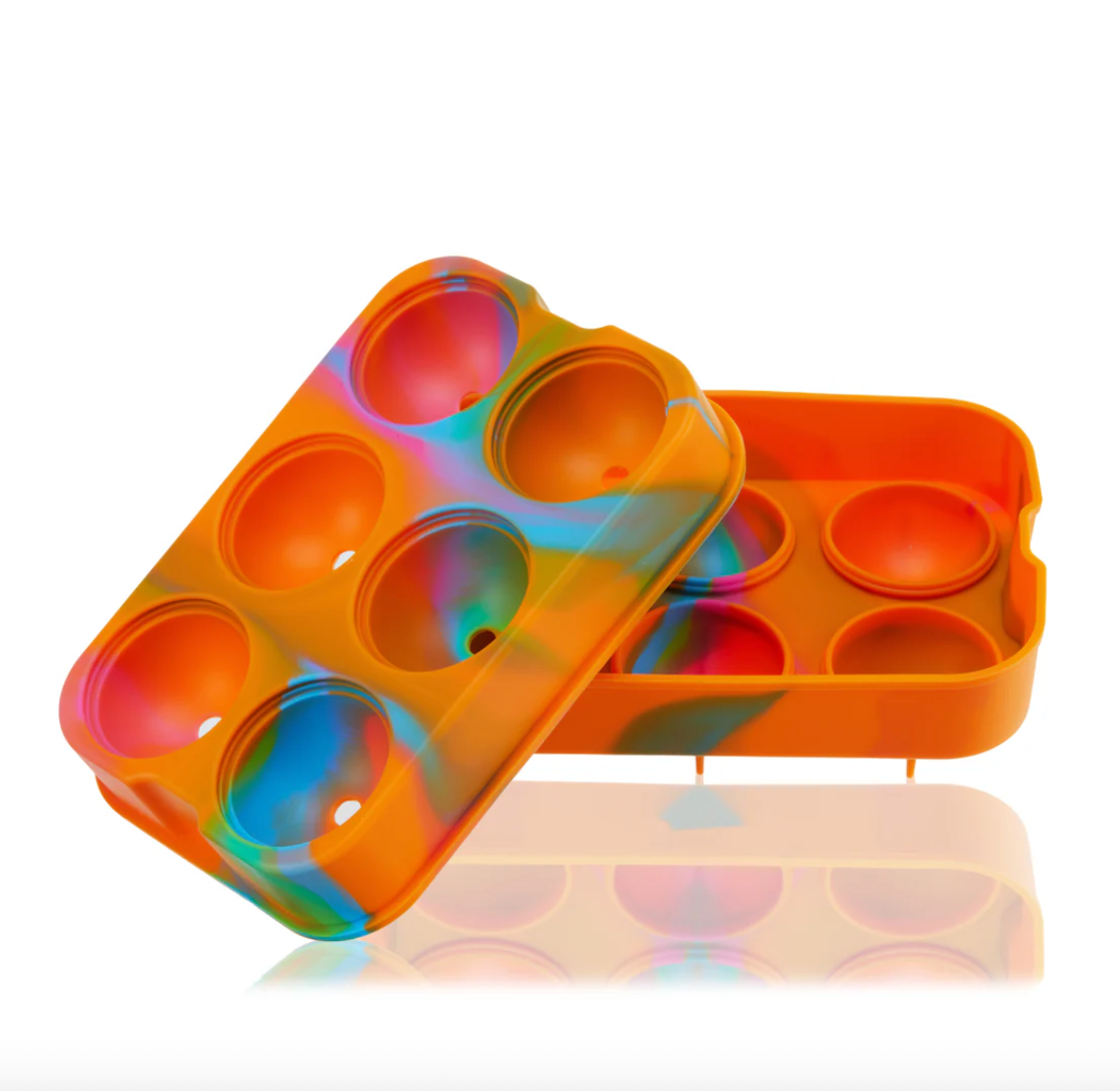 HOST Sphere Ice Cube Tray (6ct) - Coloured Marble