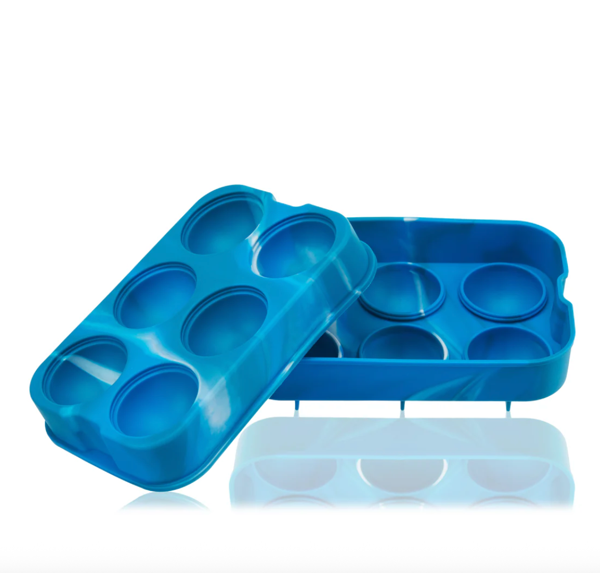 HOST Sphere Ice Cube Tray (6ct) - Blue Marble