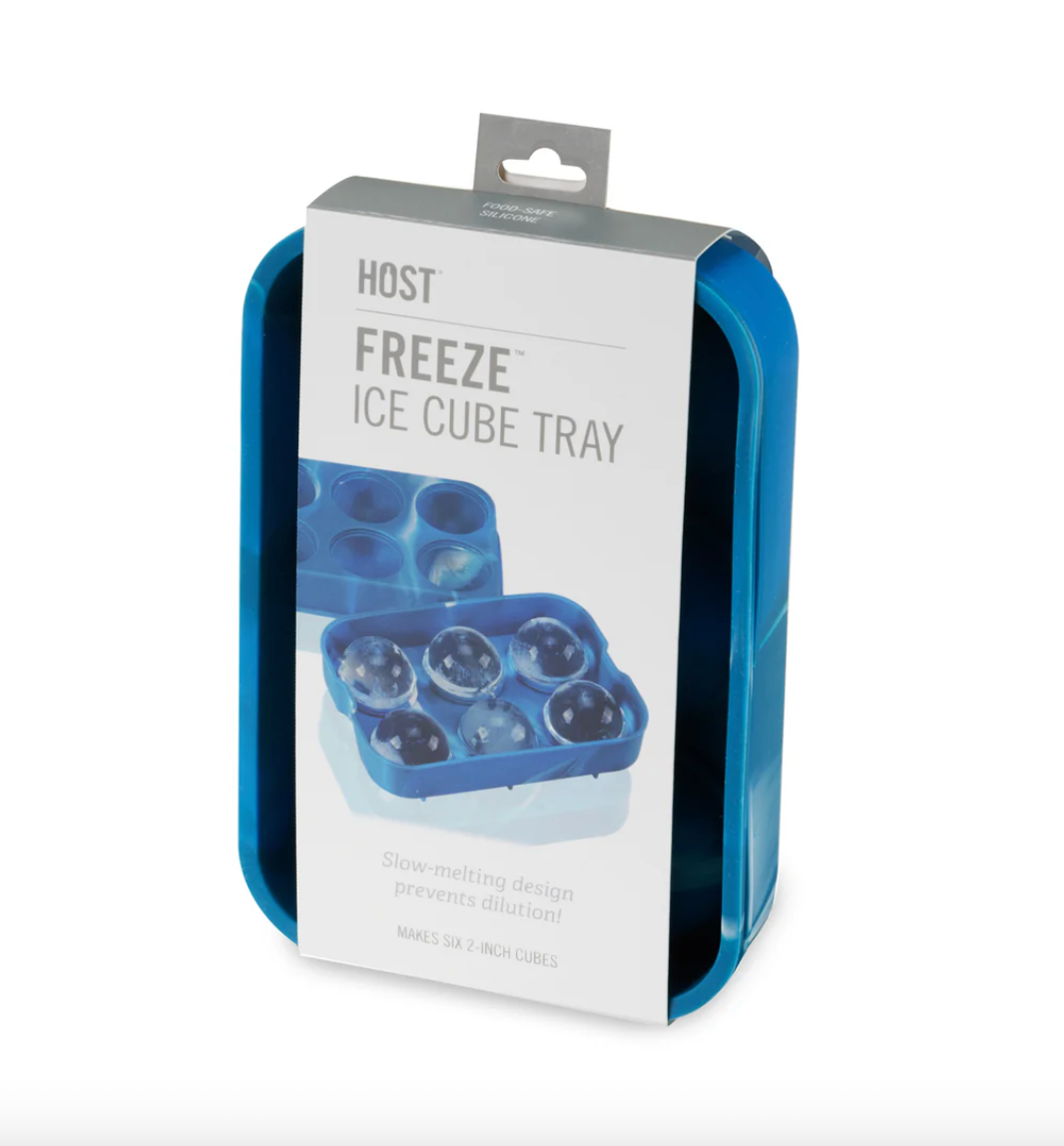 HOST Sphere Ice Cube Tray (6ct) - Blue Marble