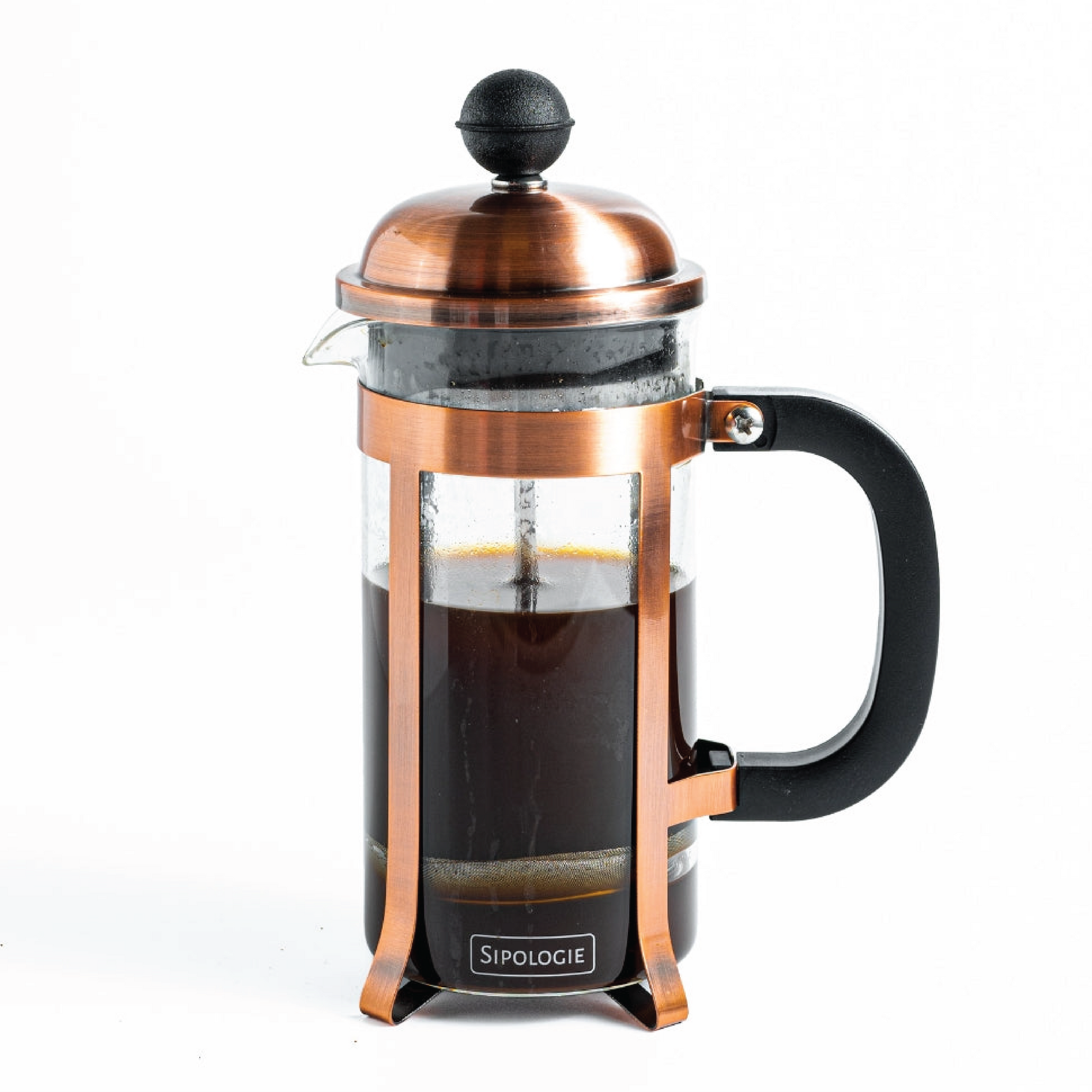 Vintage French Press Coffee Maker, Copper - 350ml