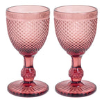 King’s Goblet Wine Glass 270ml - Set of 2, Purple