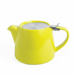 Artisan Ceramic Tea Pot with Infuser, Green - 400 ml