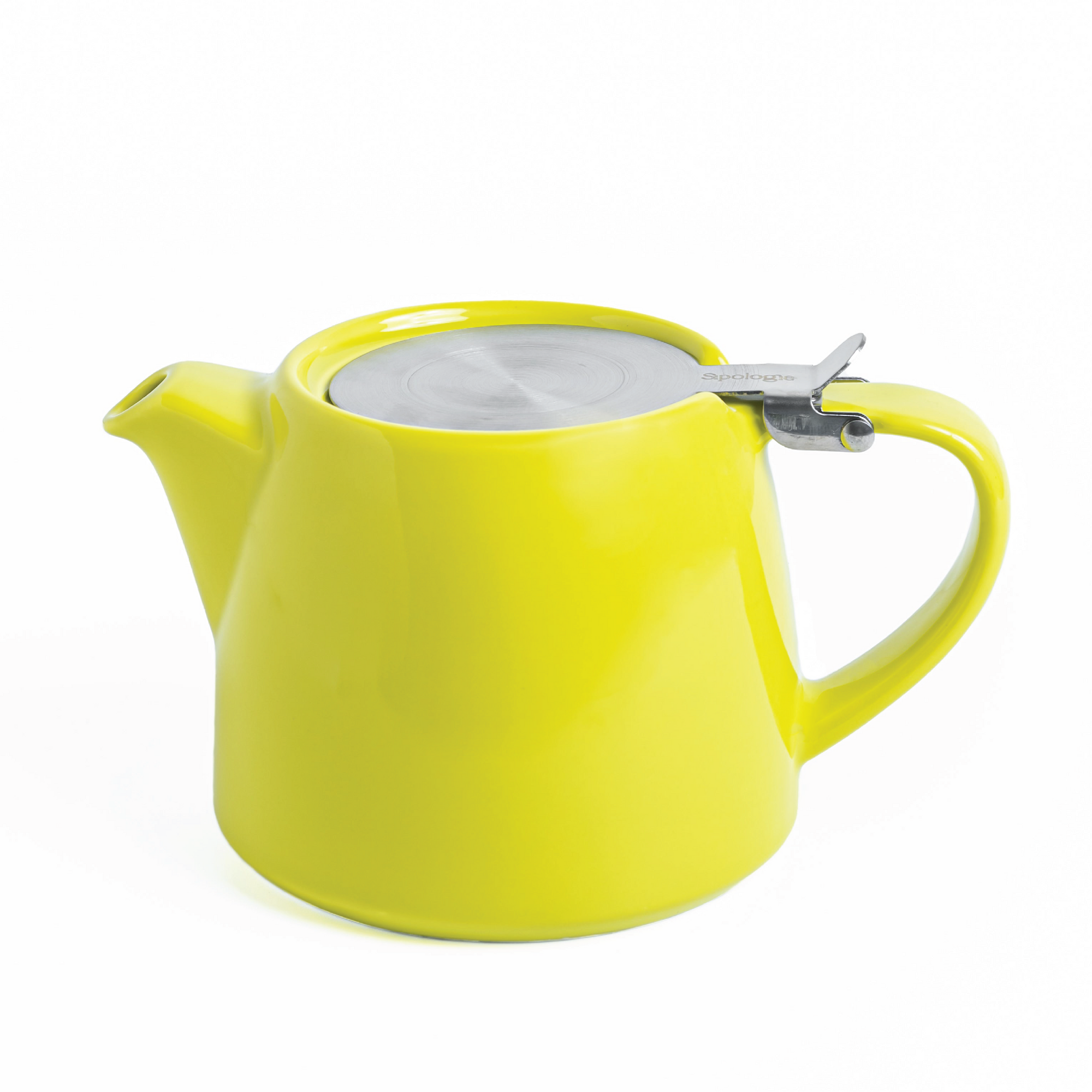 Artisan Ceramic Tea Pot with Infuser, Green - 400 ml