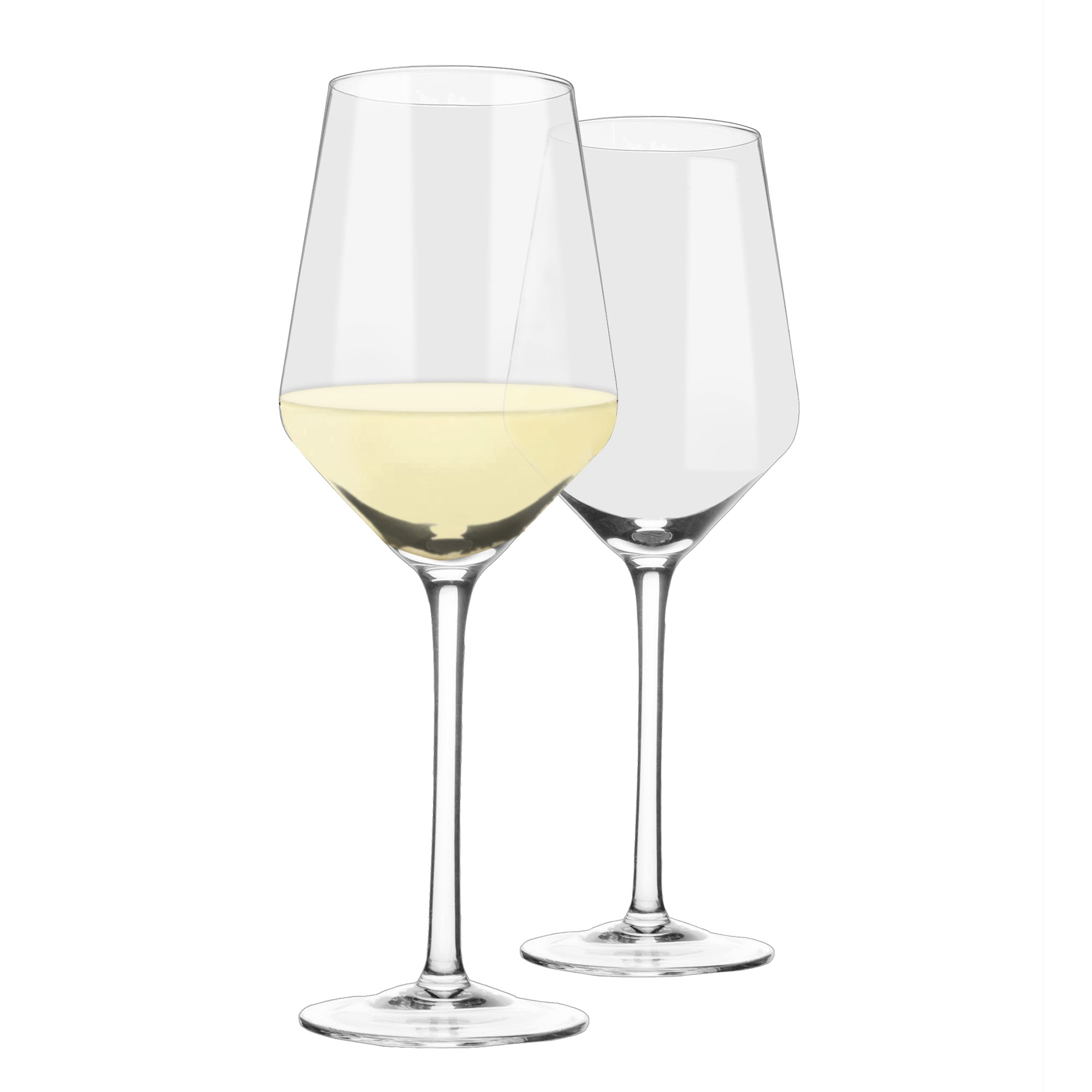 sipologie crystal wine glasses set of 2