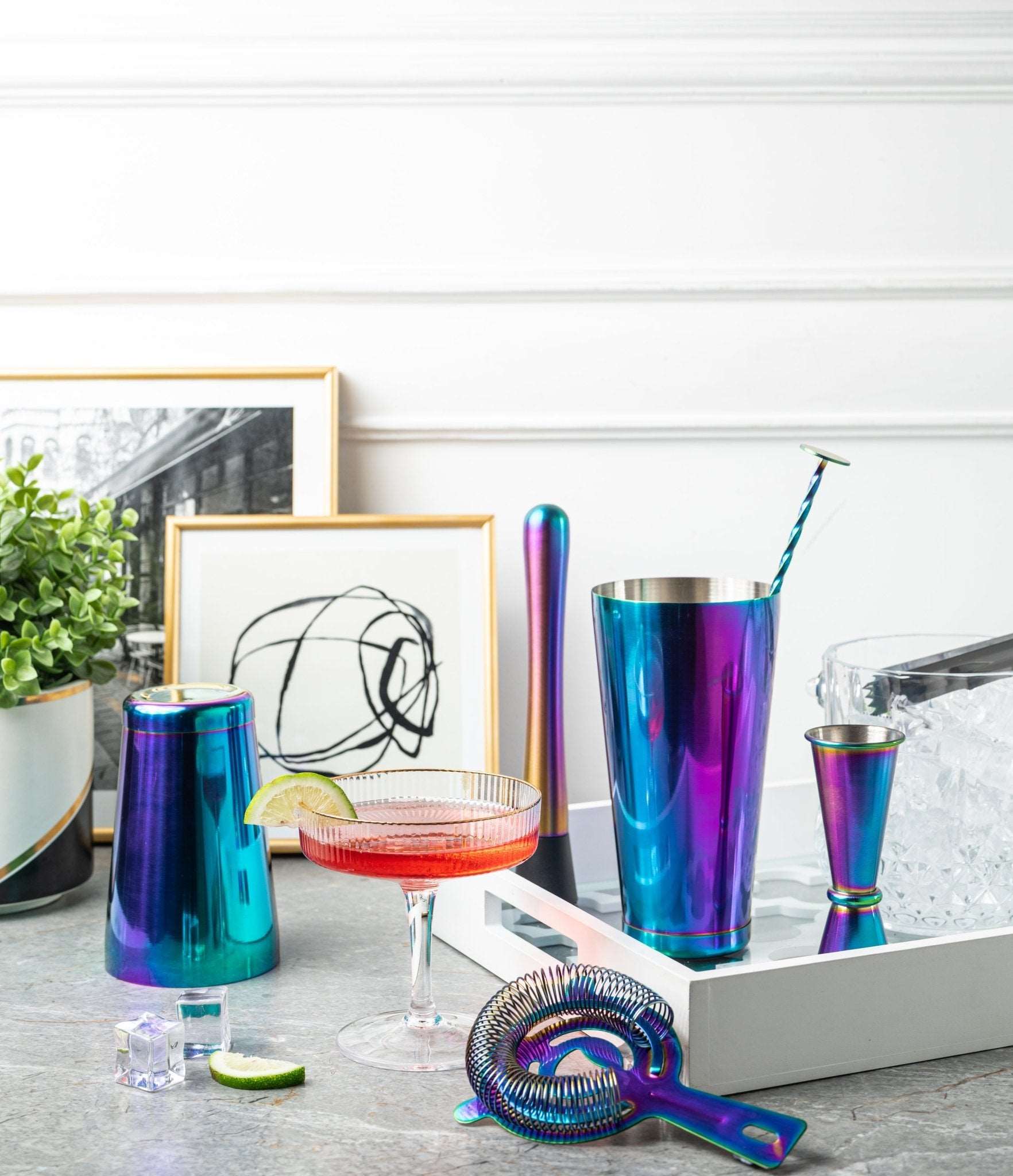 Sipologie galaxy cocktail shakers set