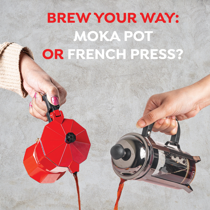 Brew Your Way: Moka Pot or French Press?