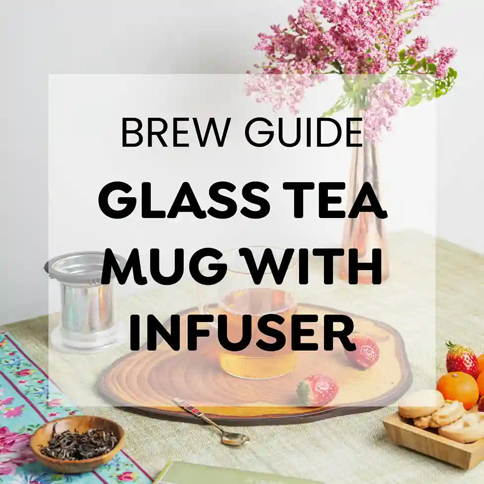 How to use your Inspire Glass Tea Mug with Infuser