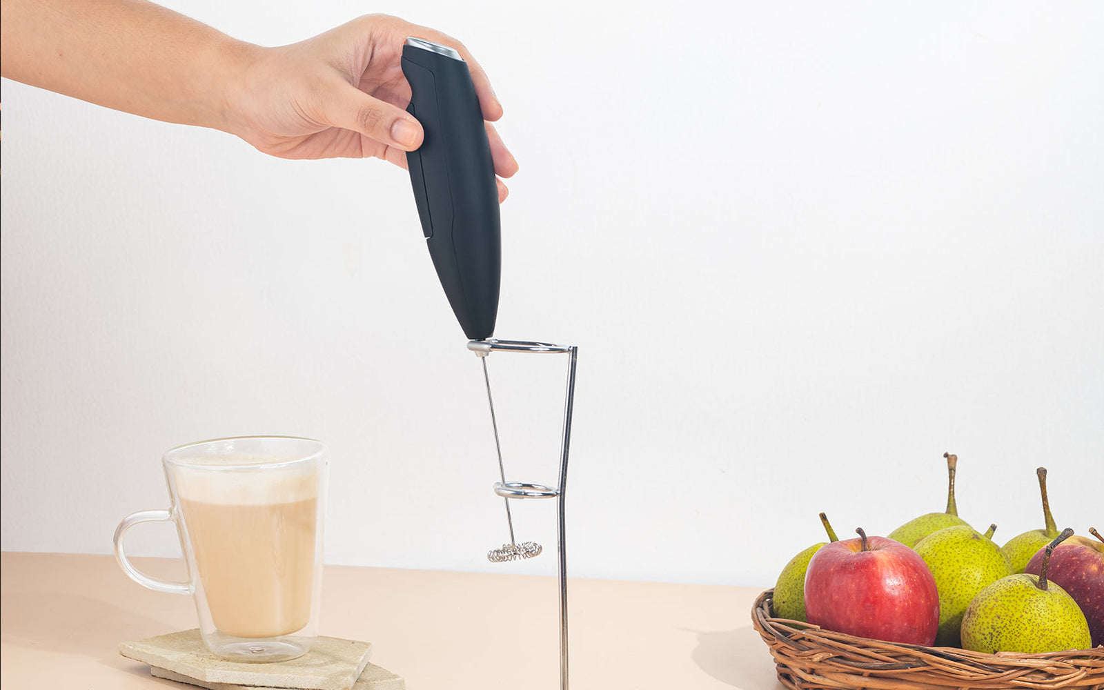 Froth Like a Pro at Home using Milk Frother
