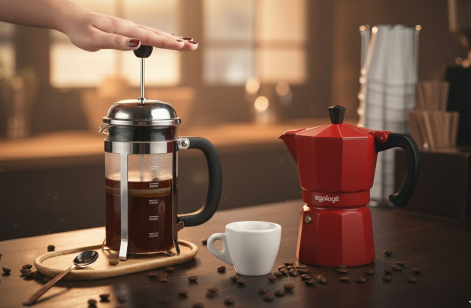 Brew Your Way: Moka Pot or French Press?