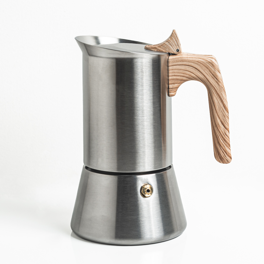 Java Pot White Java Induction Moka Pot Espresso Maker - 240 ml – Sipologie