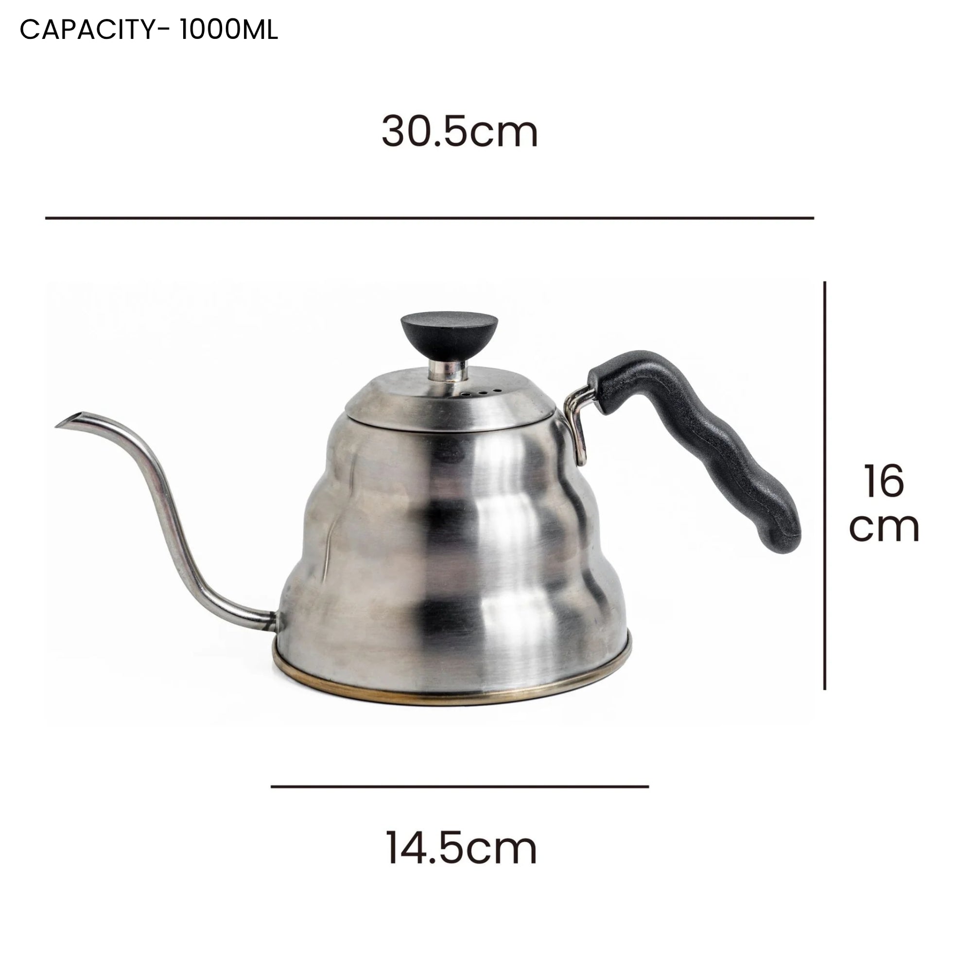 Premium Gooseneck Kettle 1000ml