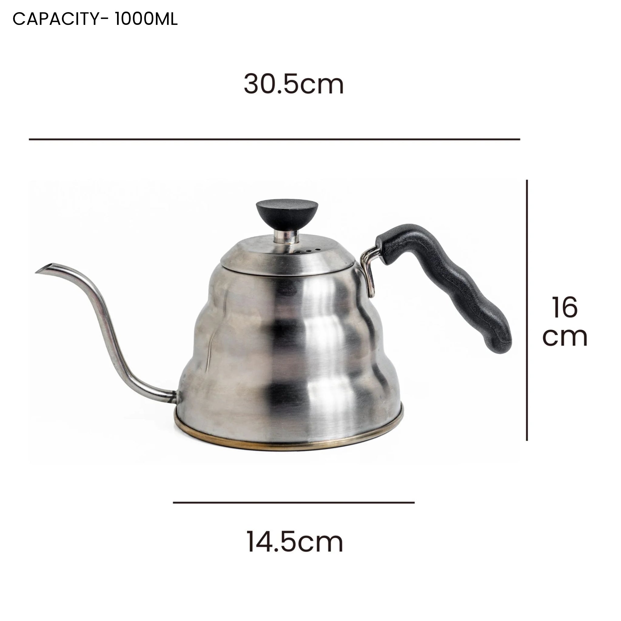 Premium Gooseneck Kettle 1000ml