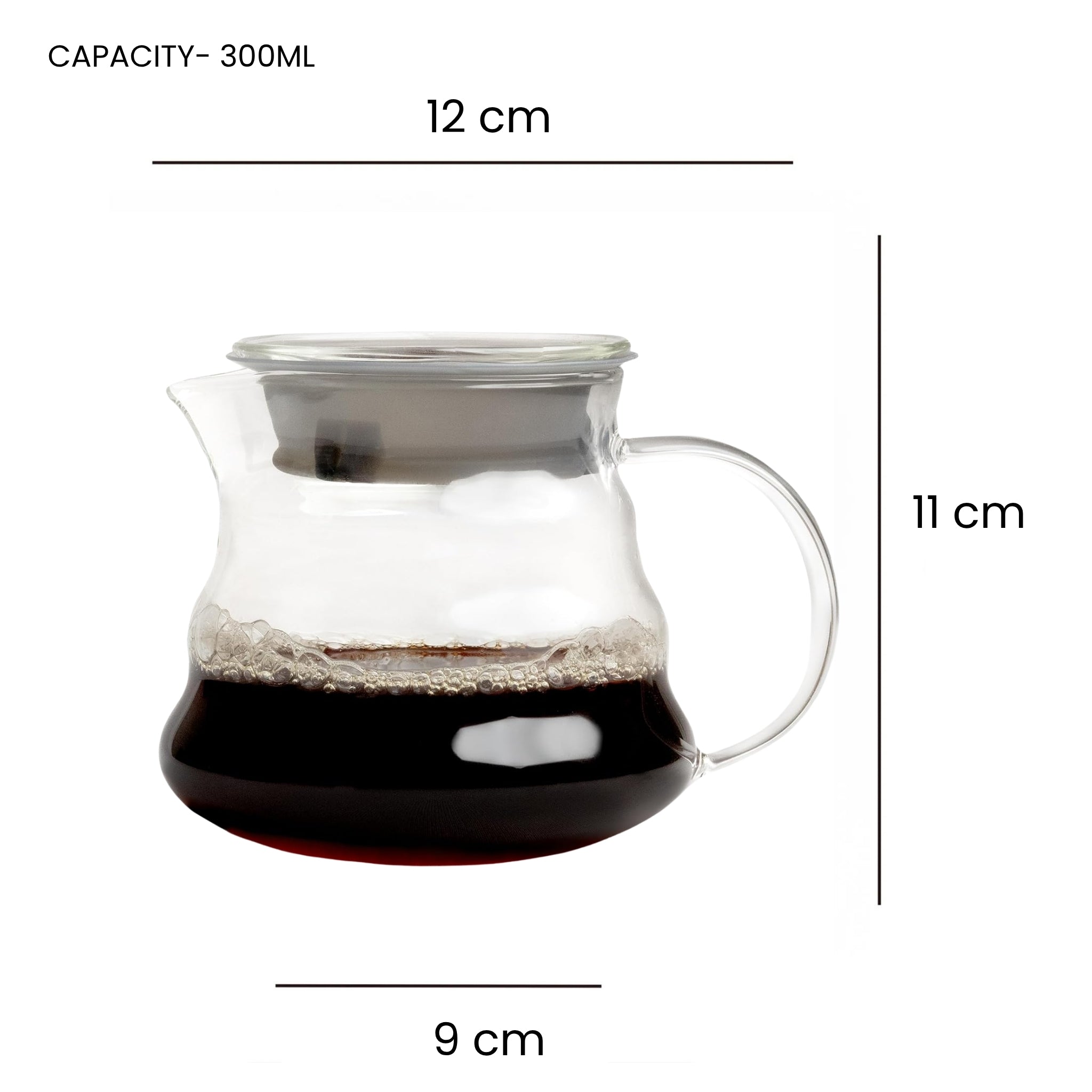 Clarity Glass Carafe - 300ml