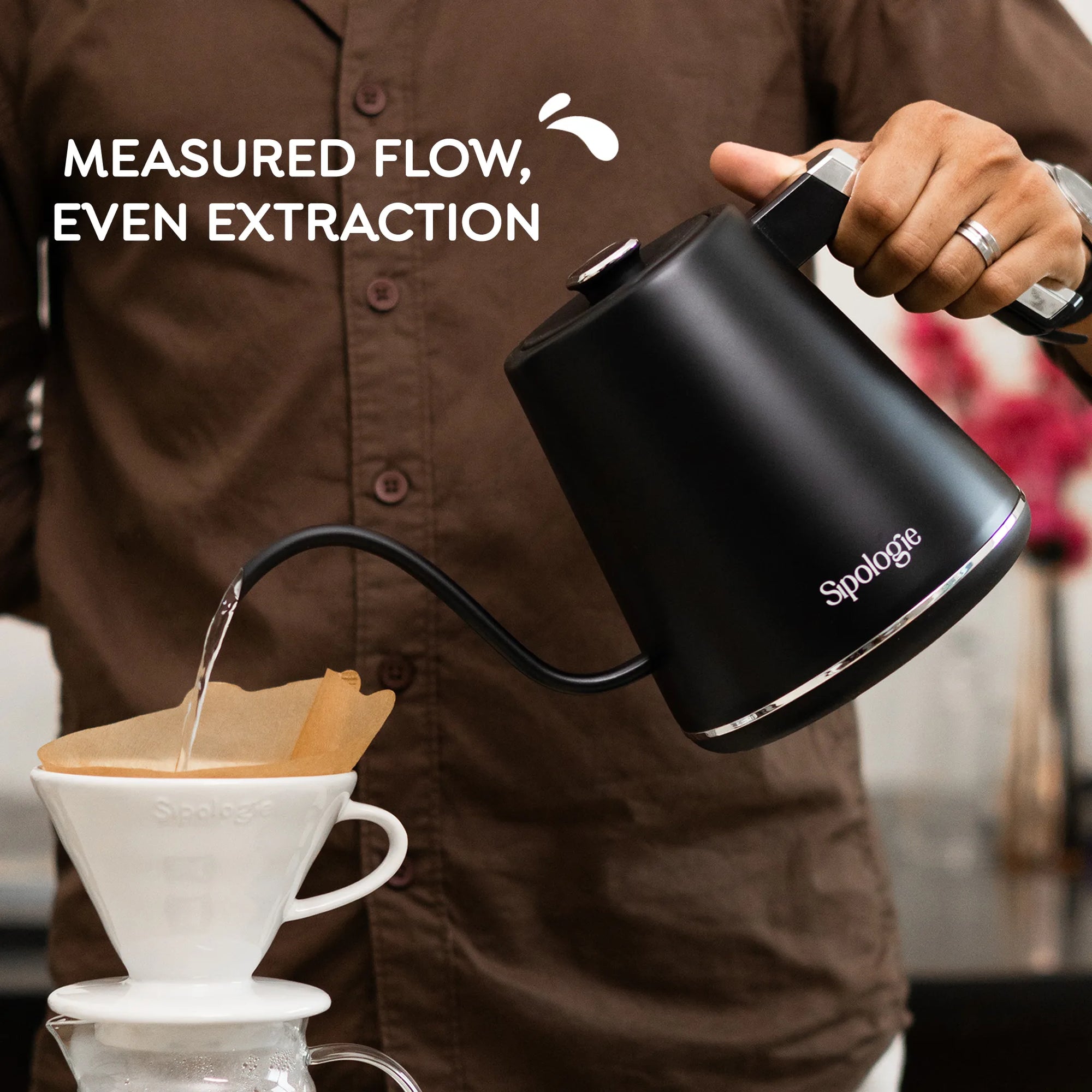 Sipologie Precision Gooseneck Kettle SE - 1000ml