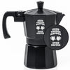 Roma Moka Pot Espresso Maker, Black (180 ml) - Good Things Over Coffee