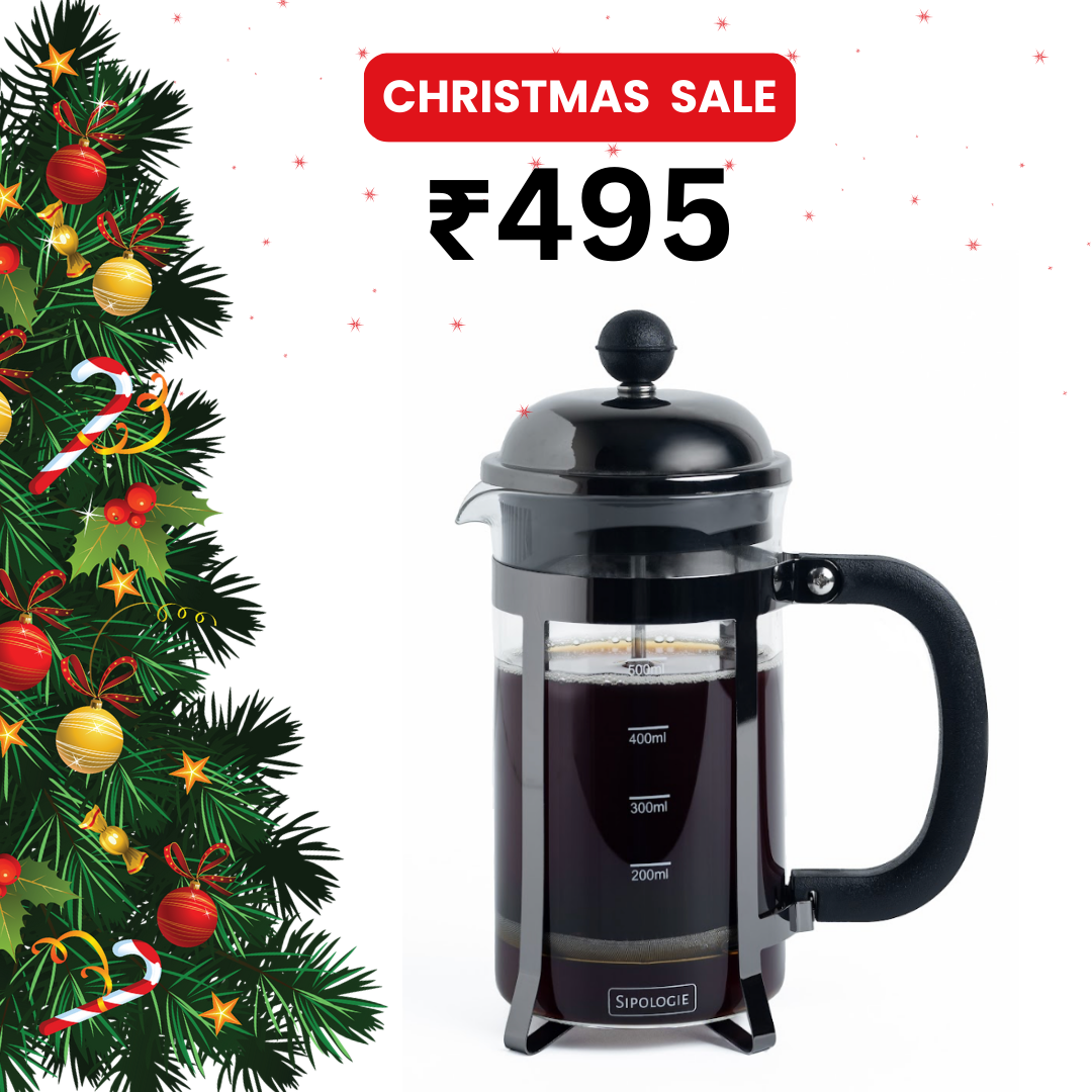 Vintage French Press Coffee Maker, Copper - 350ml