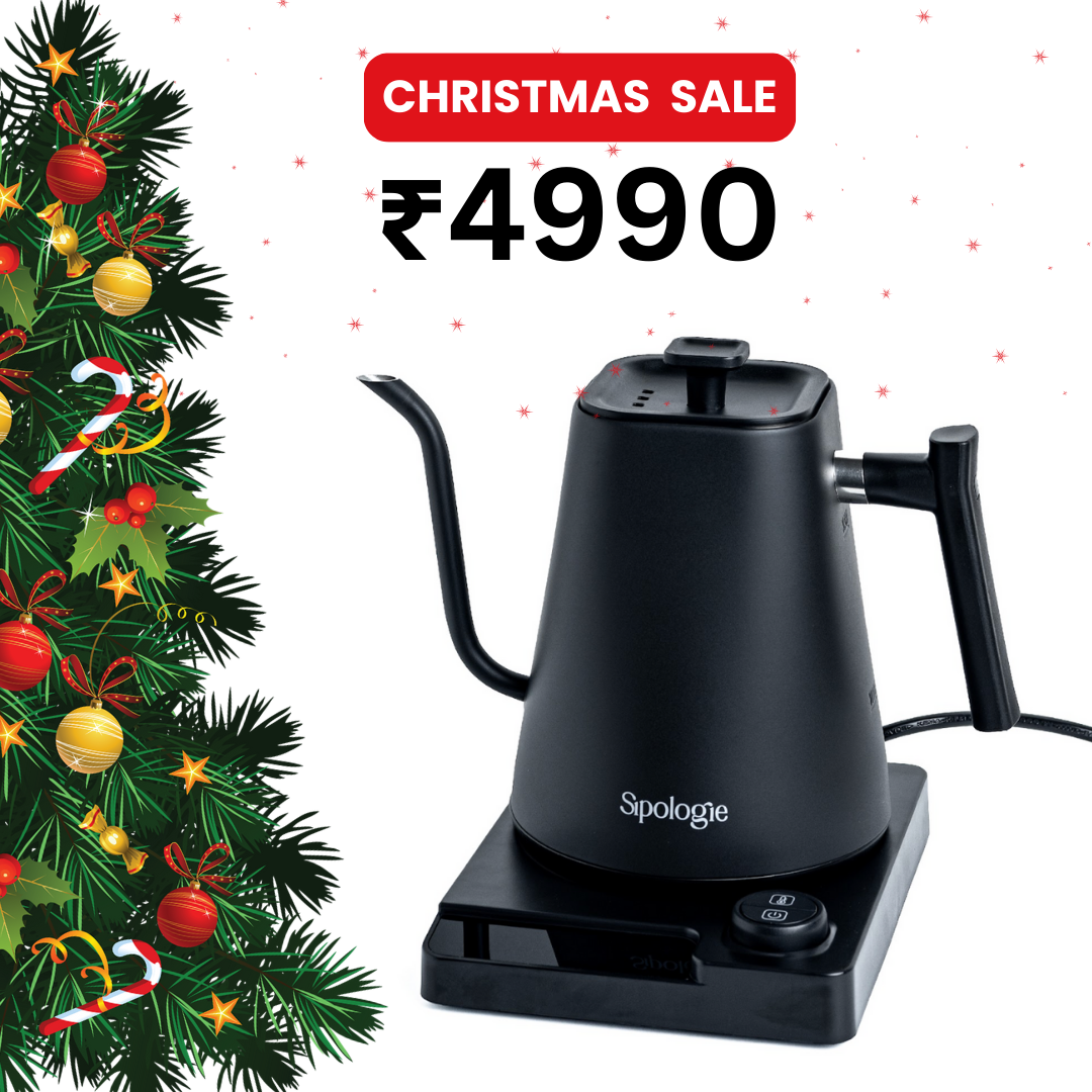 Sipologie Precision Electric Gooseneck Kettle - 1000ml