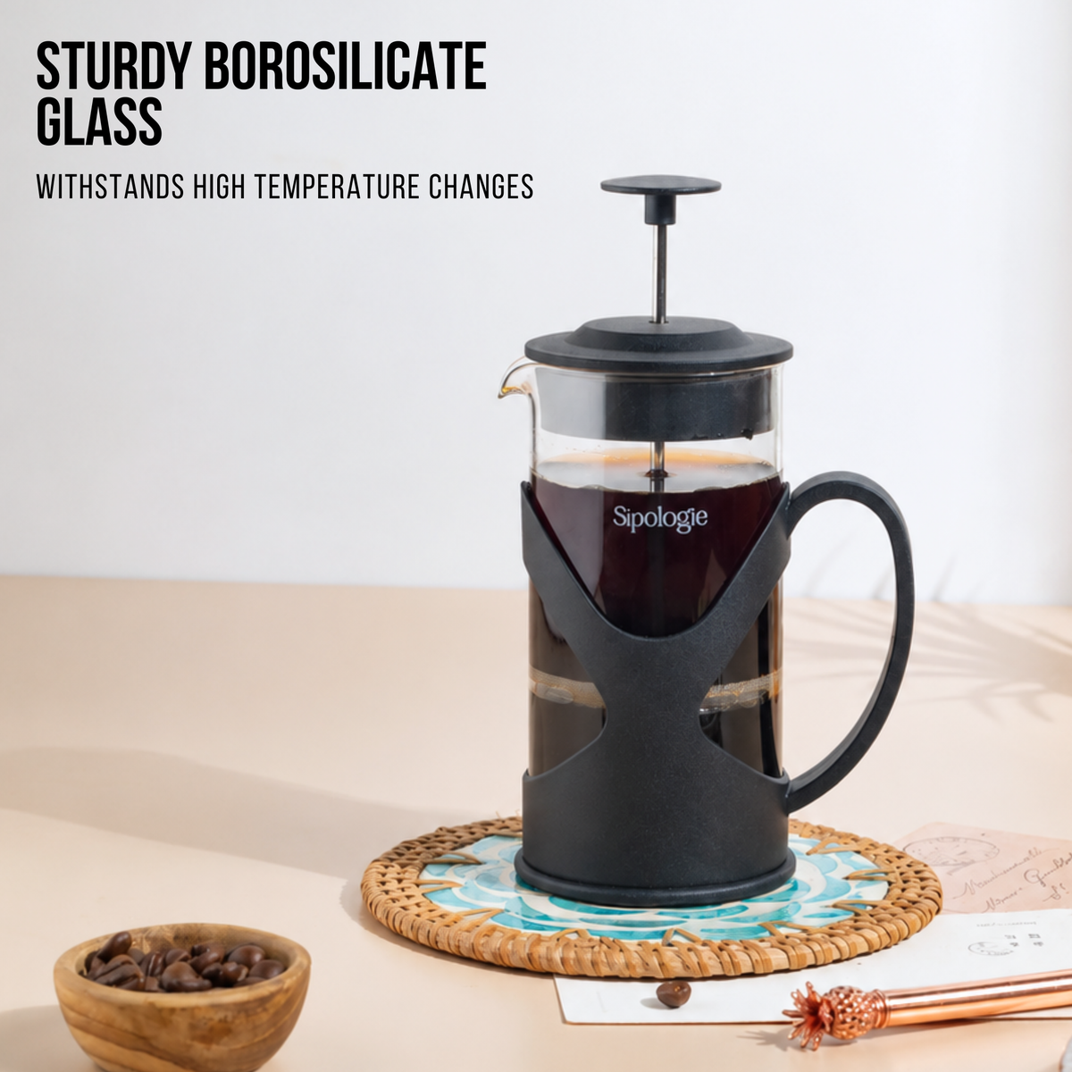 Classic French Press Coffee Maker — 350ml