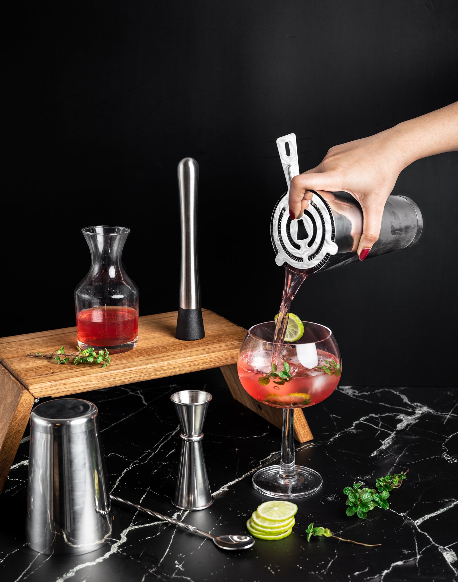 Buy Sipologie Midtown Bar Tools Set with Cocktail Shakers