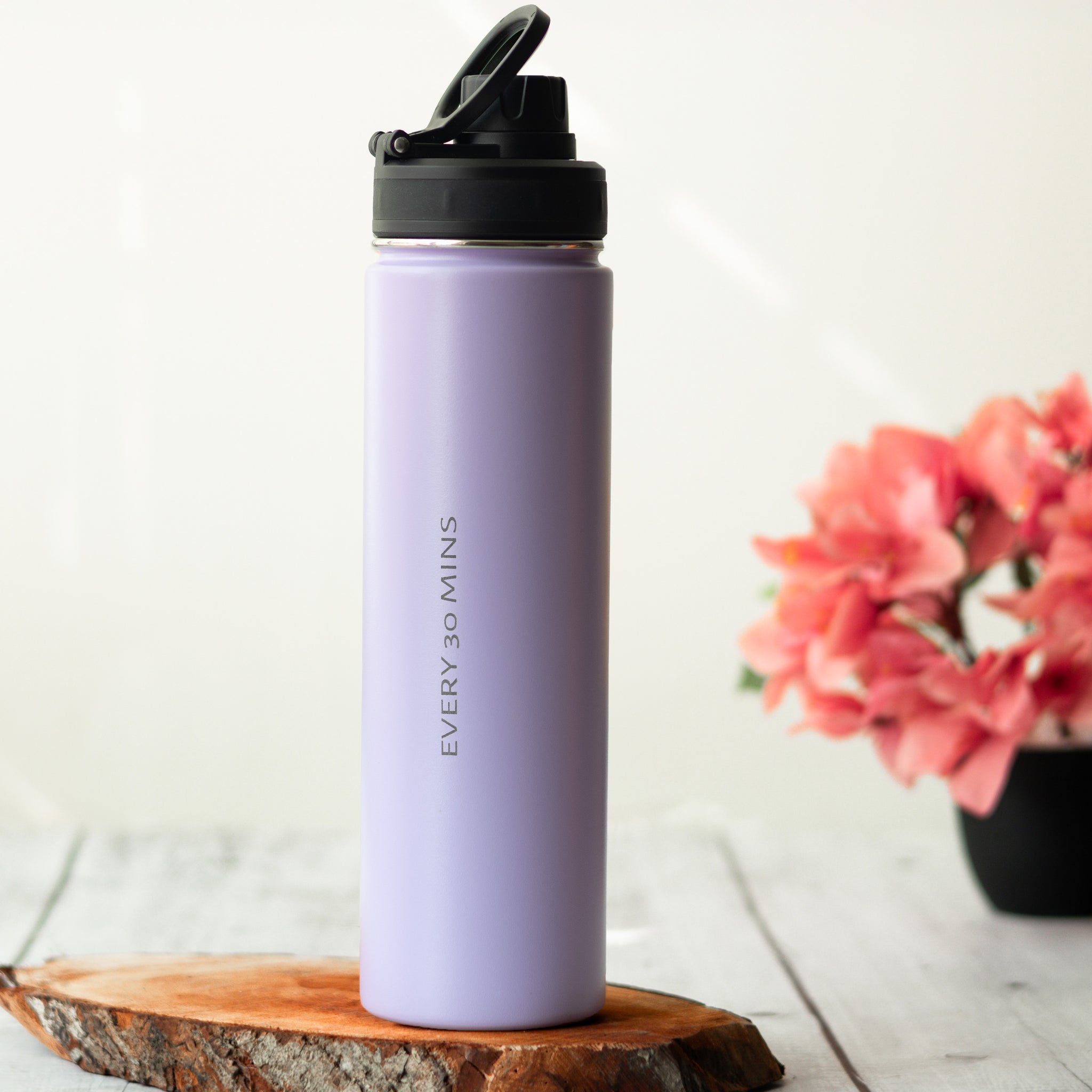 HydraFlow Insulated Bottle, Lilac - 720ml (Personalised)