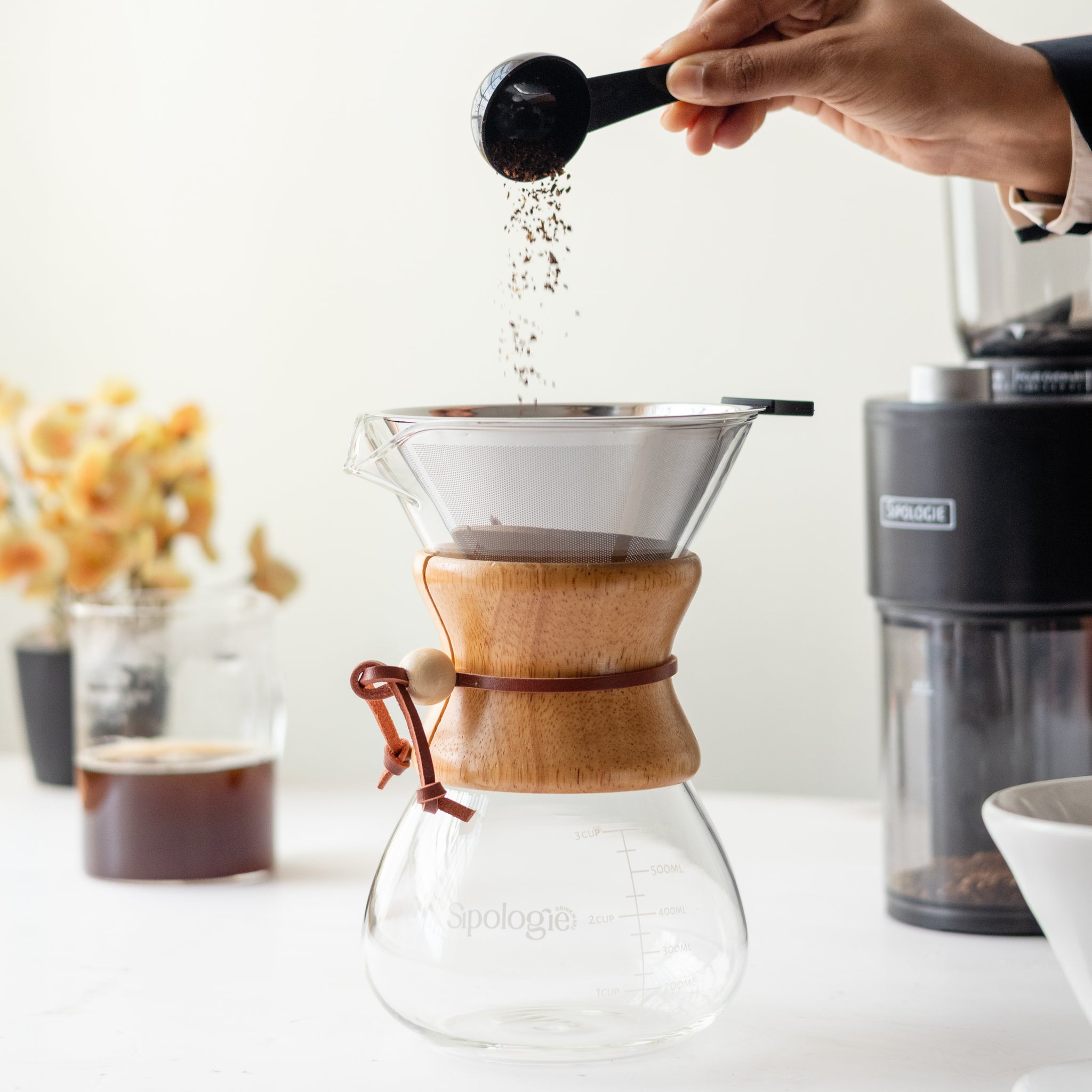 Illuminate Pour Over Drip Coffee Maker - 600ml