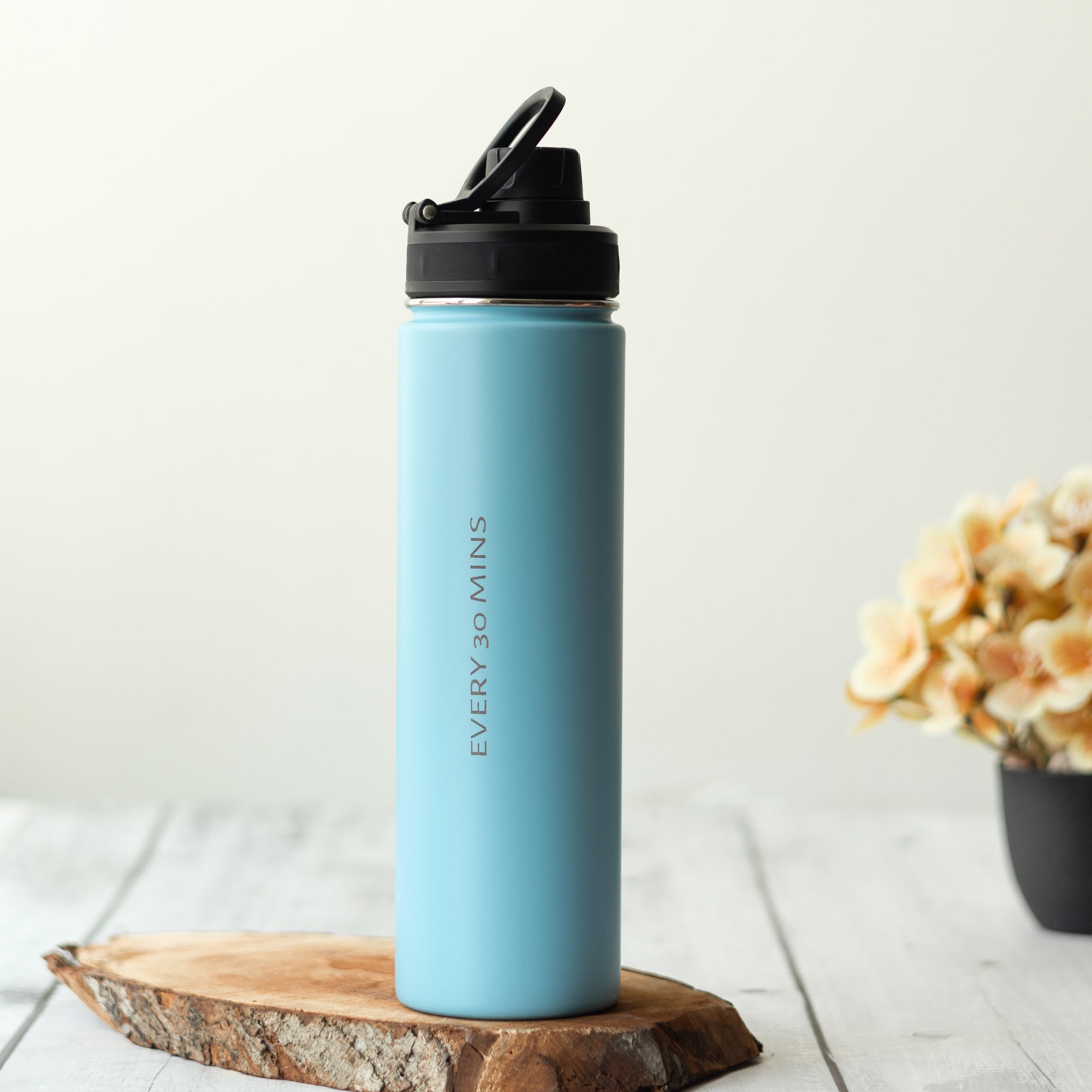 HydraFlow Insulated Bottle, Lagoon Blue - 720ml (Personalised)