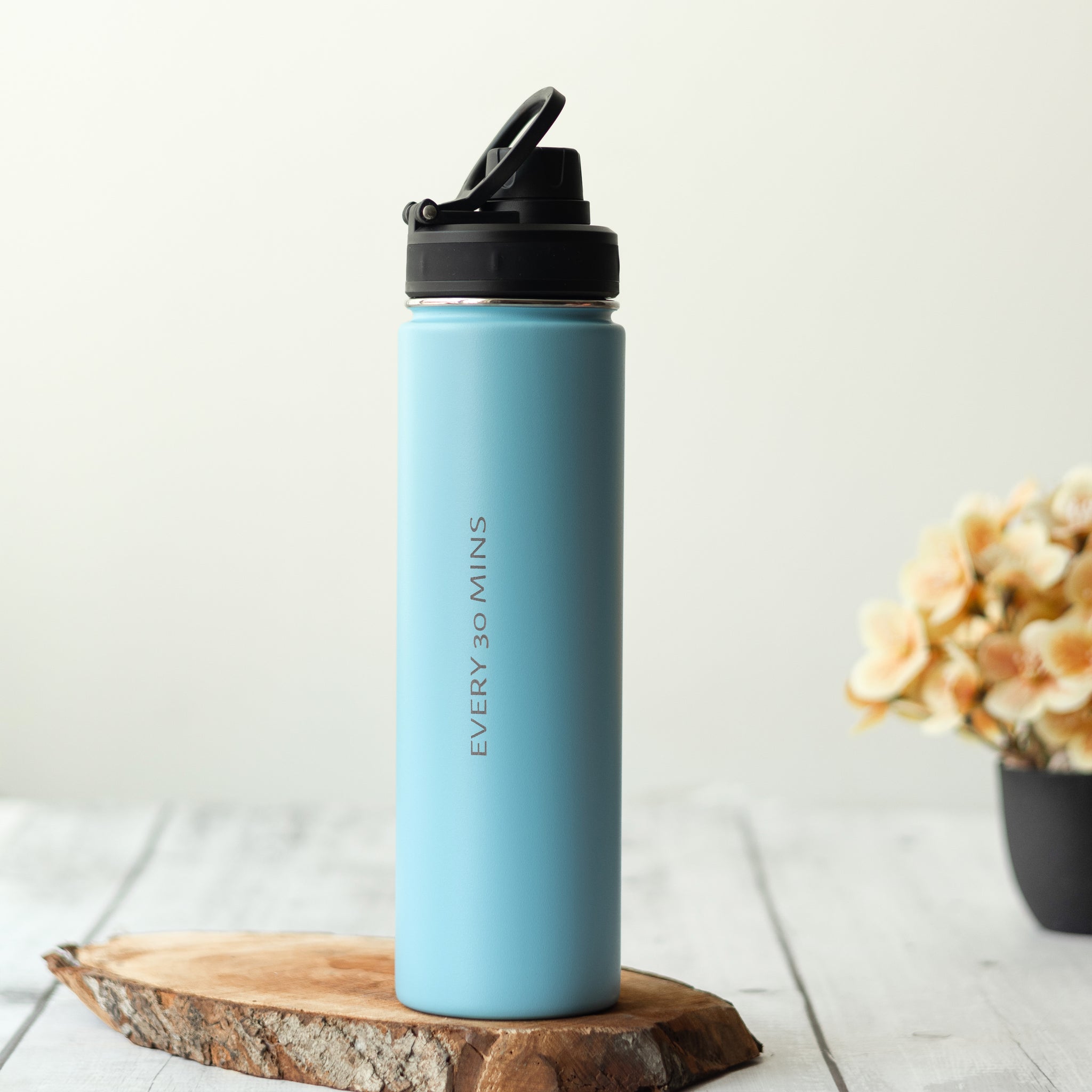 HydraFlow Insulated Bottle, Lagoon Blue - 720ml (Personalised)