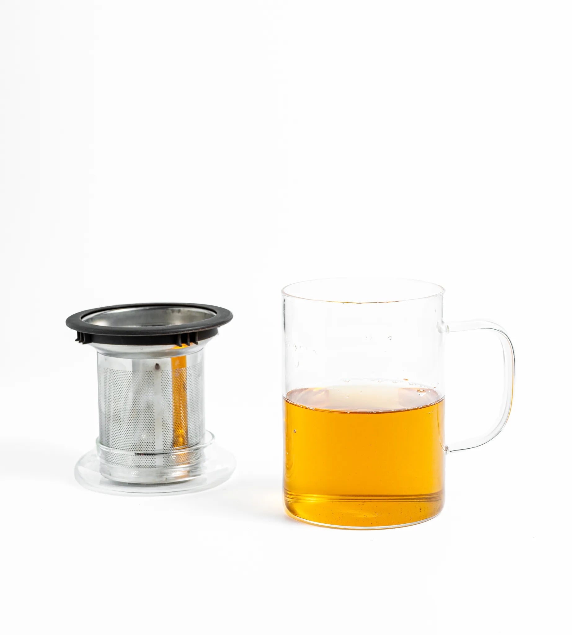 Inspire Glass Tea Mug with Infuser - 350ml