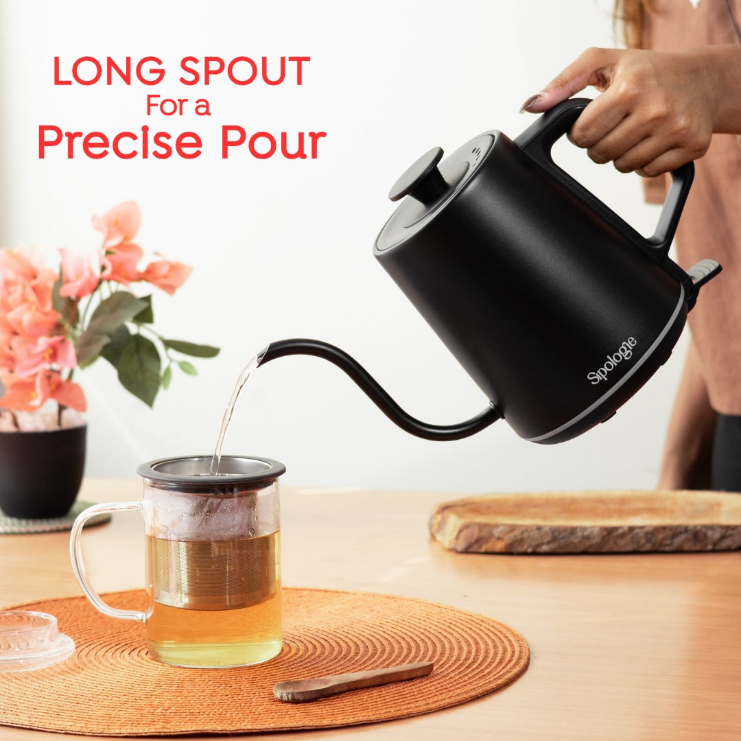 Sipologie Flow Electric Gooseneck Kettle - 800ml