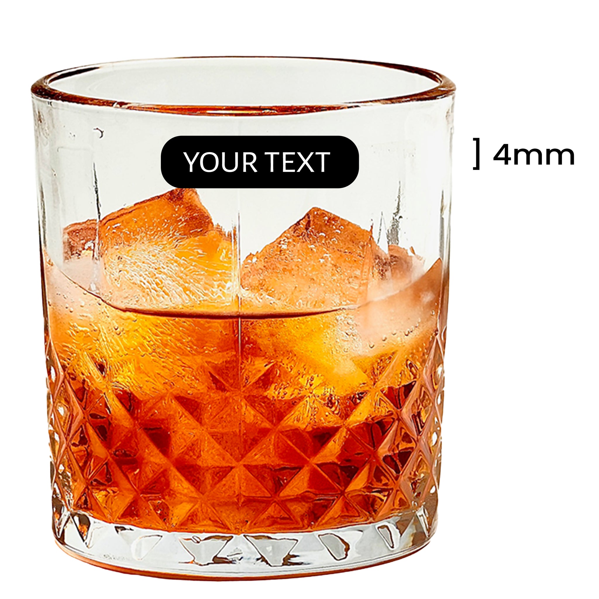 Islay Whikey Glass - Set of 2, 300 ml (Personalised)