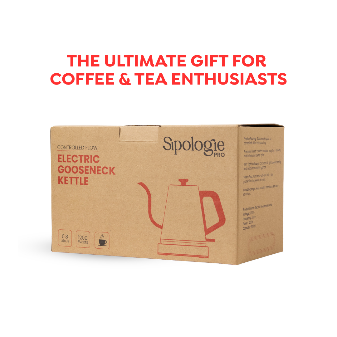 Sipologie Flow Electric Gooseneck Kettle - 800ml