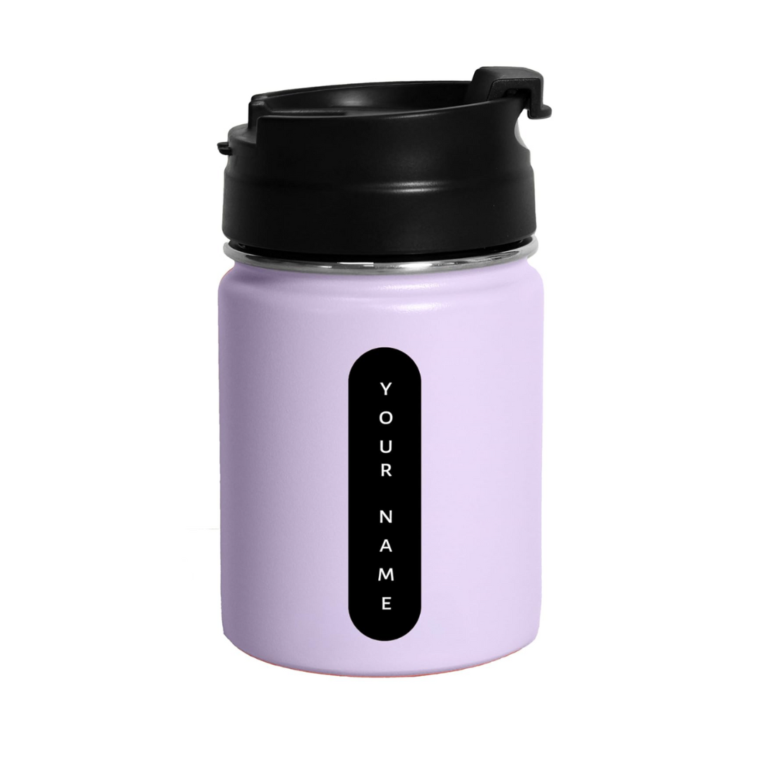 TravelBrew Insulated Tumbler, Lilac - 260ml (Personalised)