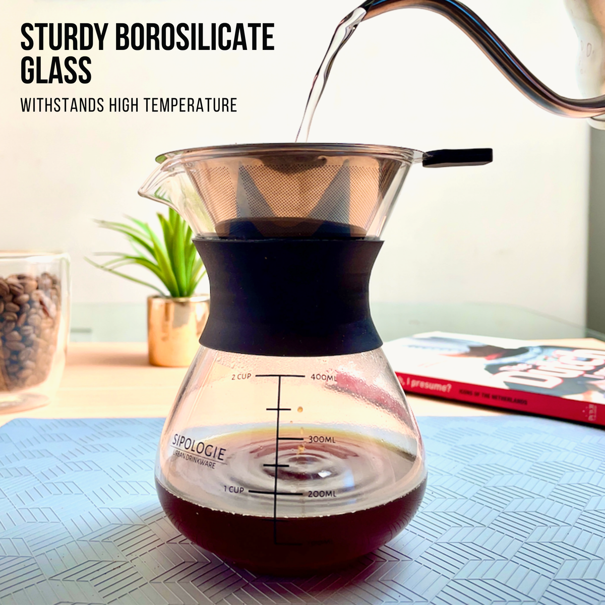 Illuminate Pour Over Drip Coffee Maker - 400ml