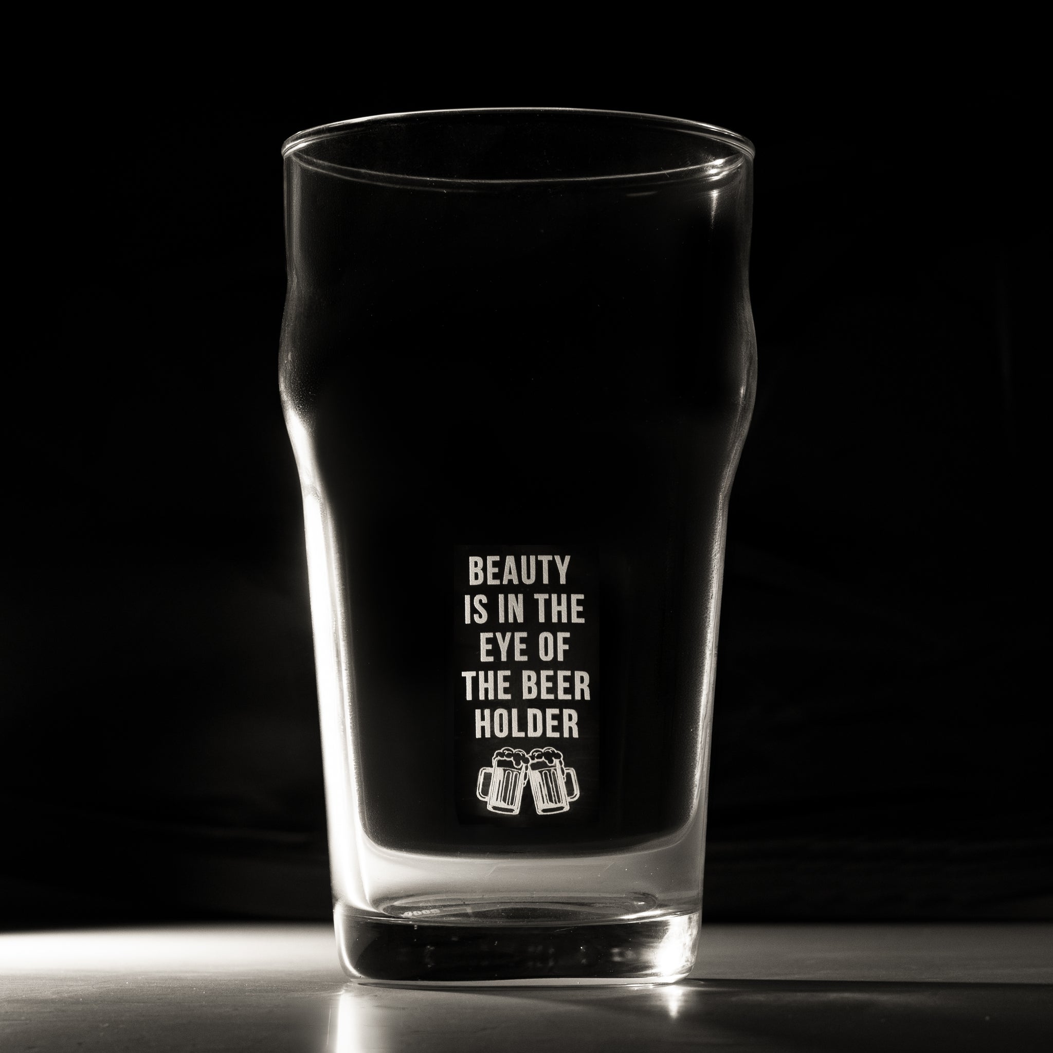 Imperial Pint Beer Glass 570ml - Set Of 1, Wish You Were Beer