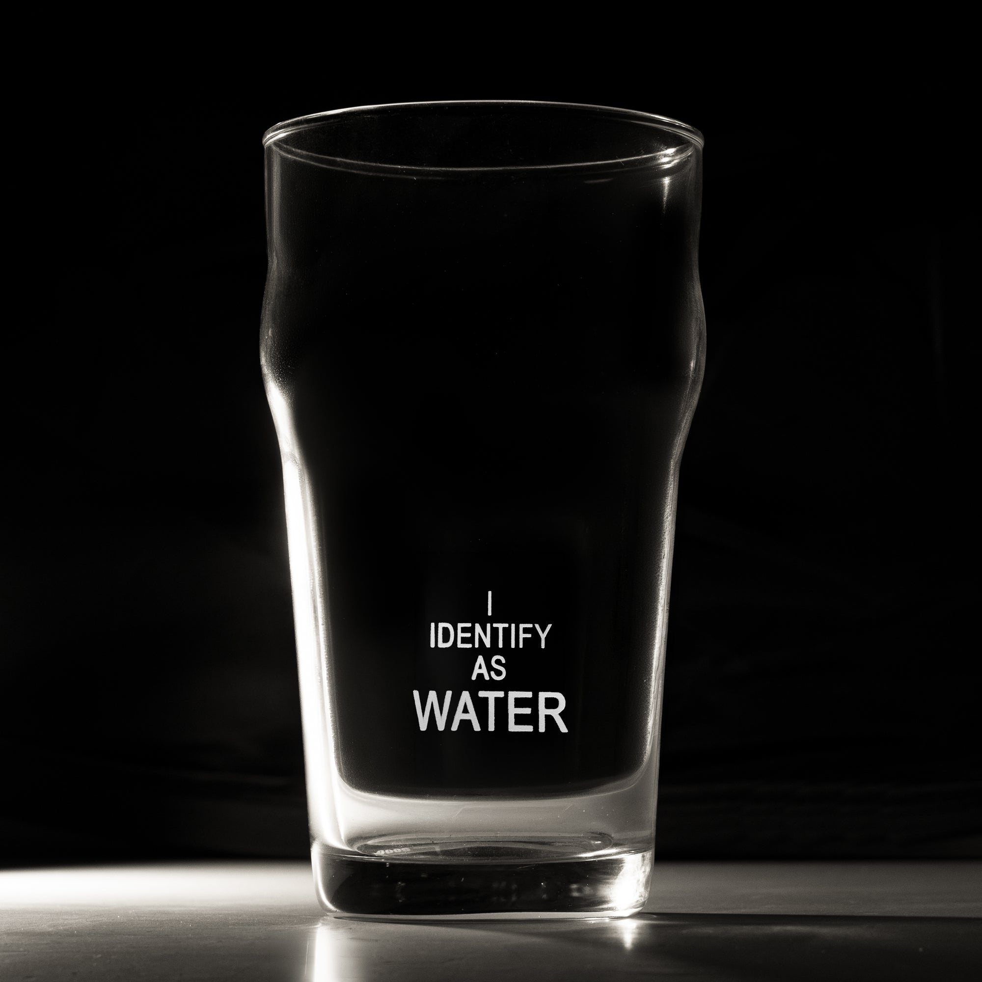 Imperial Pint Beer Glass 570ml - Set Of 1, Identify As Water